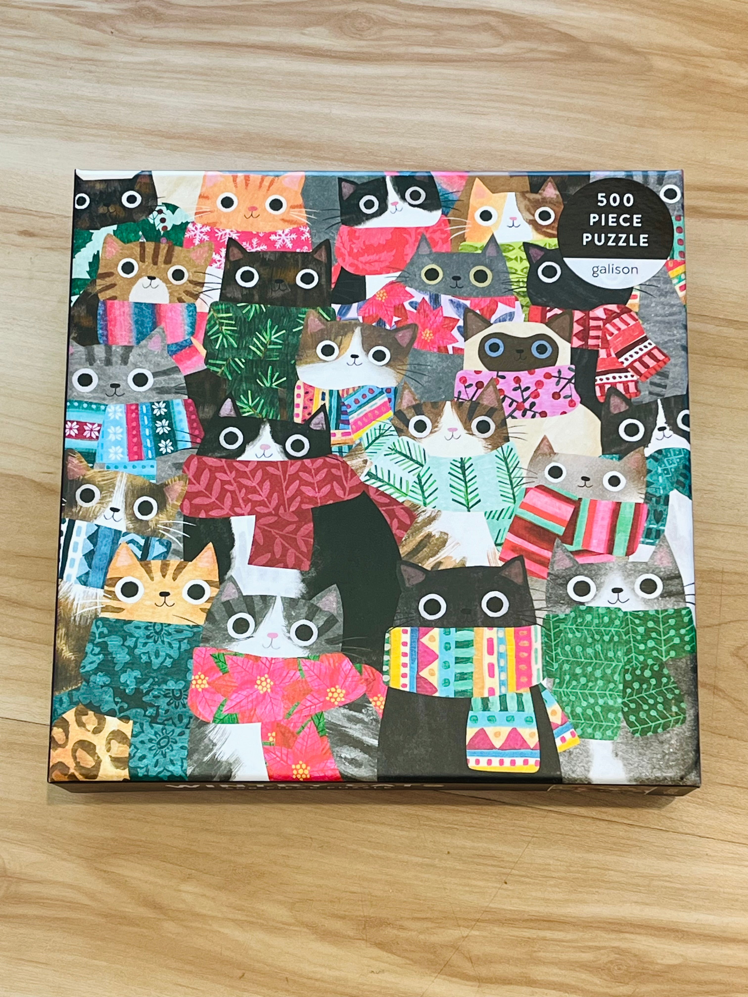 500-piece Puzzles - Cats & Dogs!