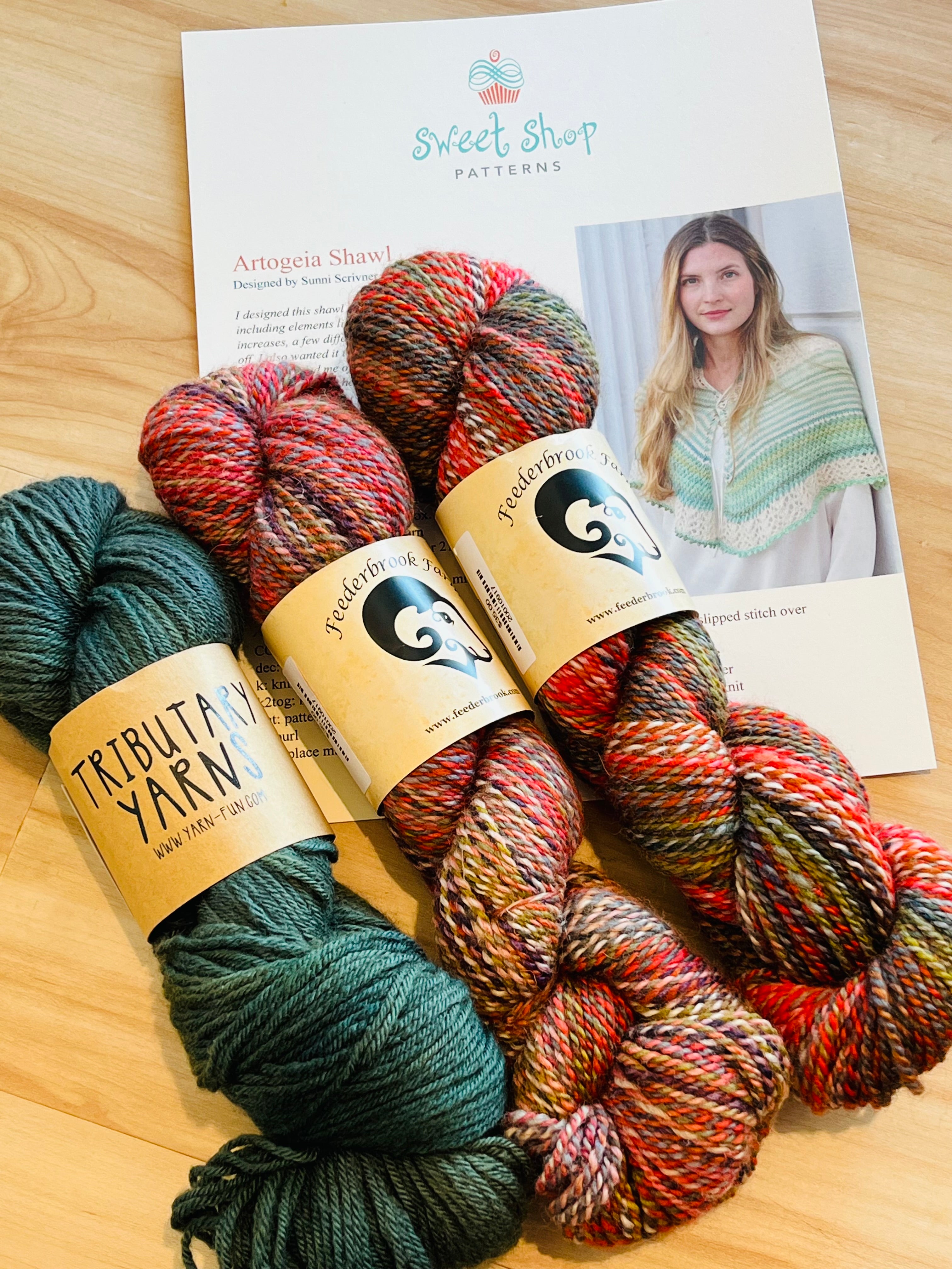 Artogeia Shawl kit