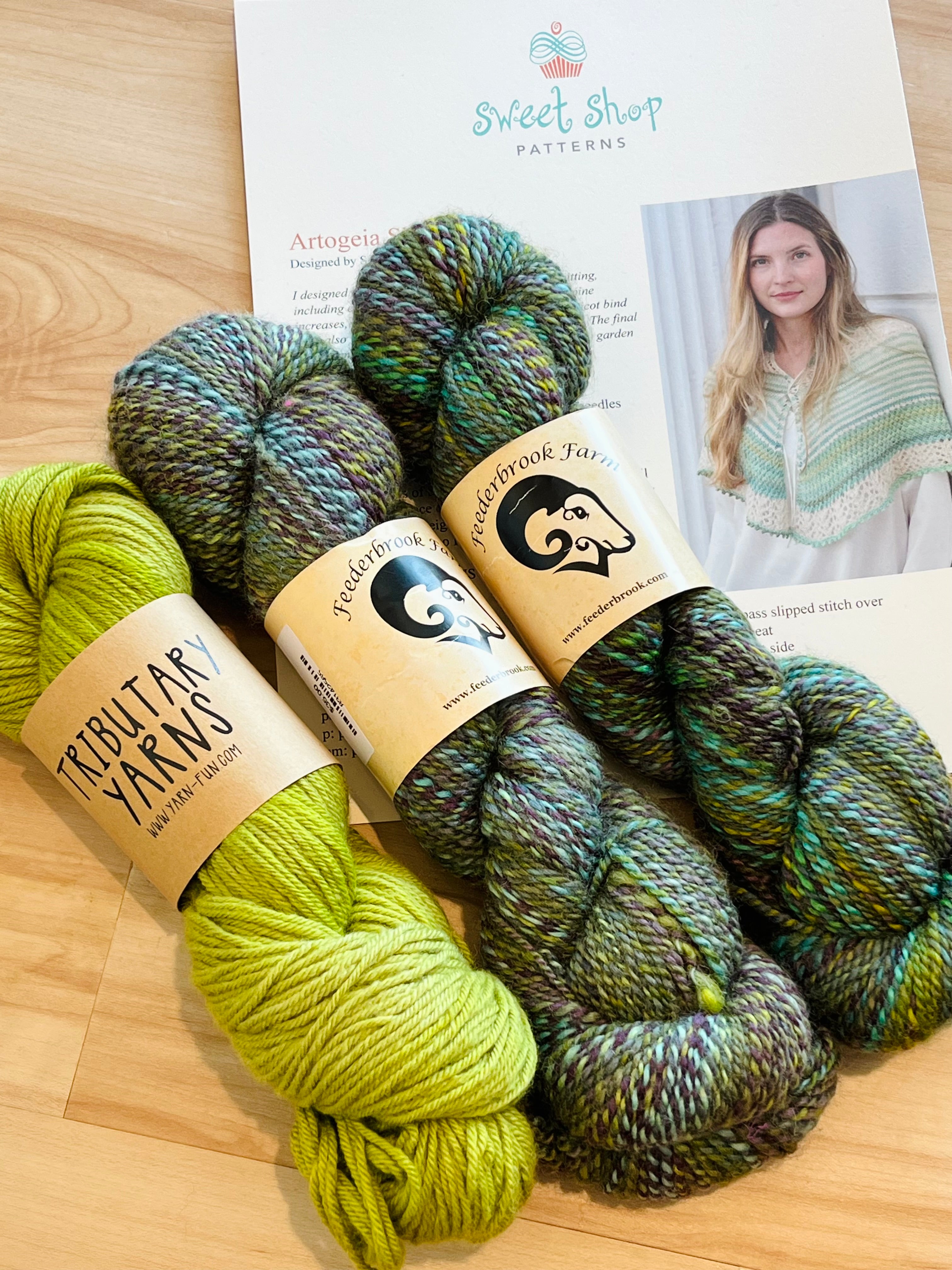 Artogeia Shawl kit