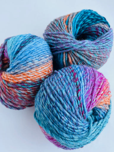 Turquoise Magenta - Creative Melange yarn