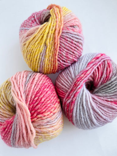 Fuchsia Yellow - Creative Melange yarn