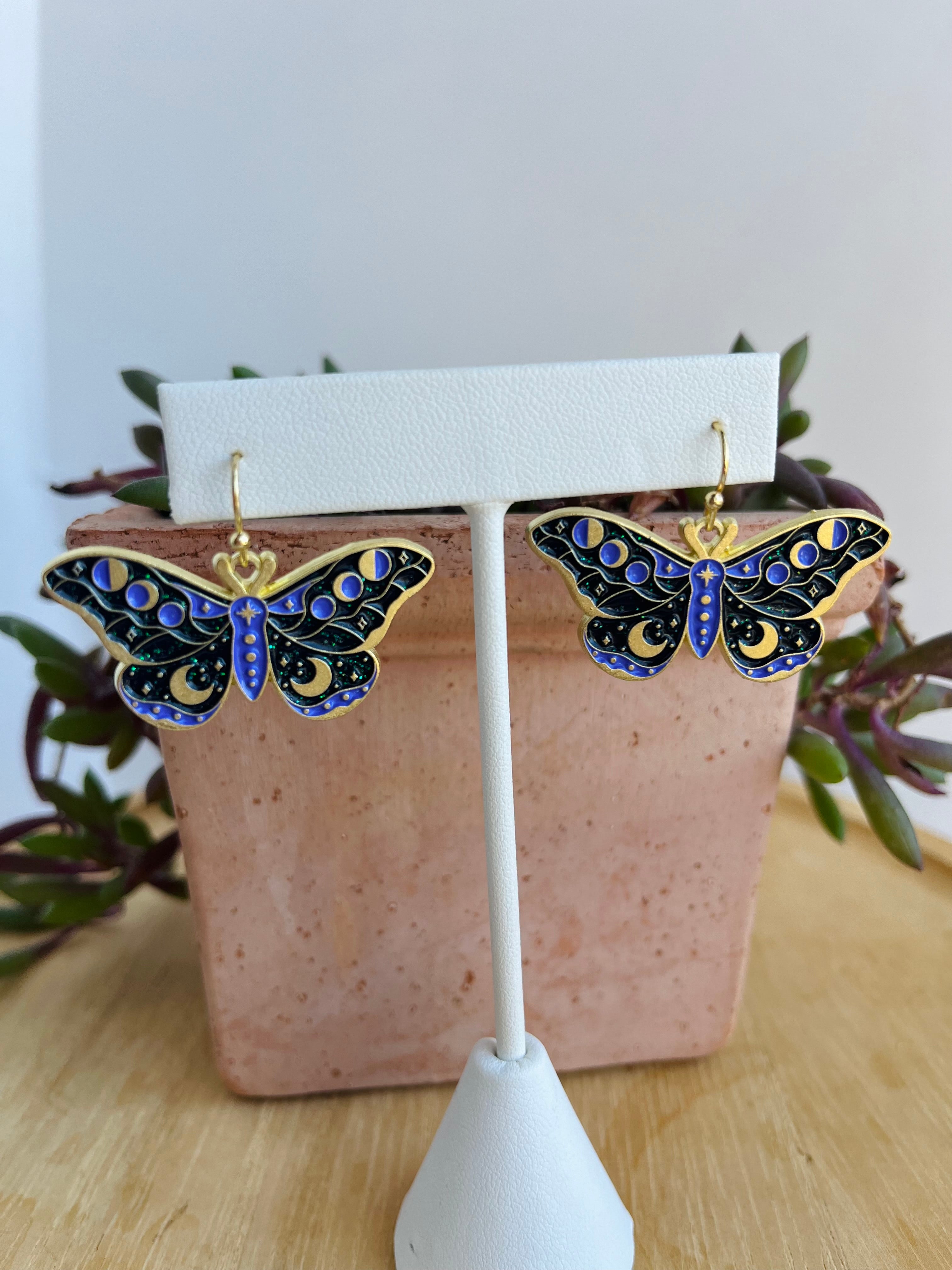 Enamel Earrings