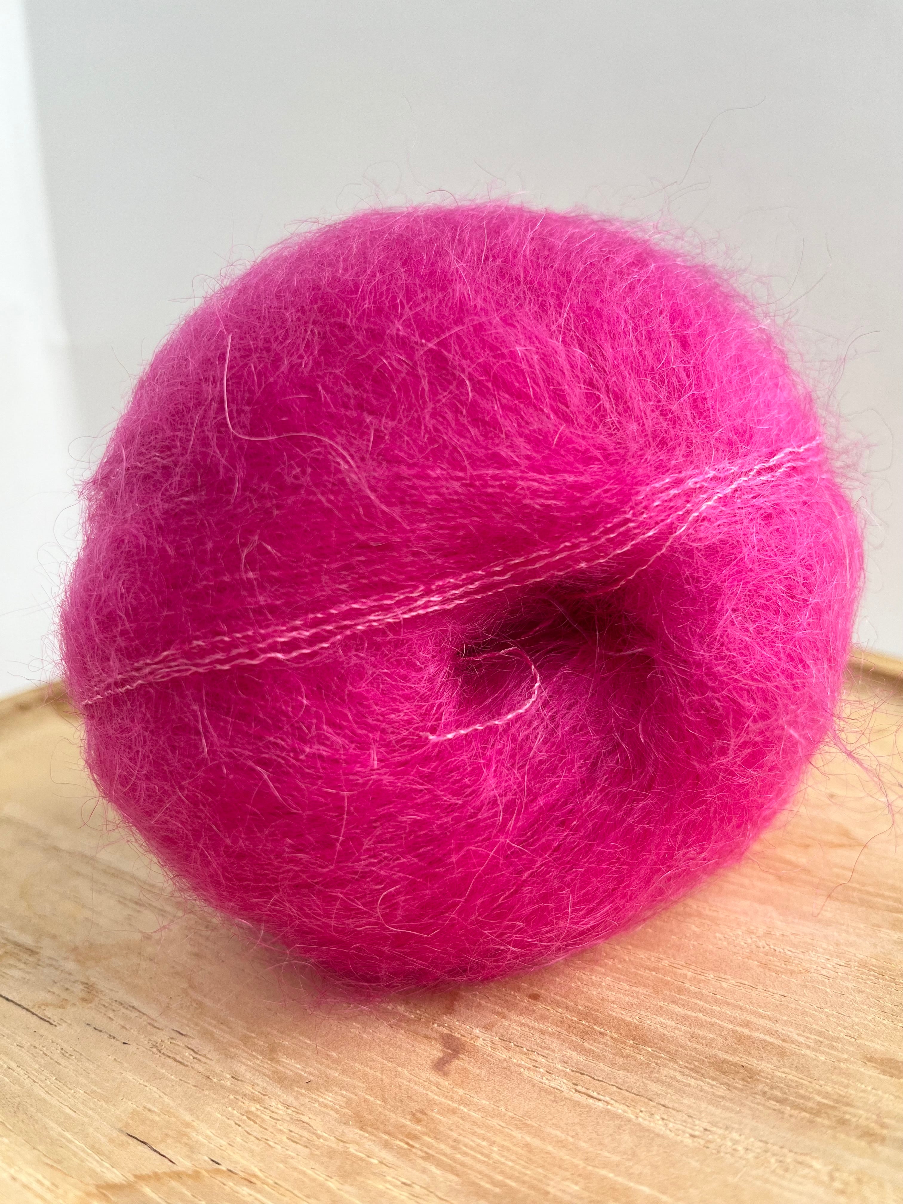 Fuchsia - Super Kid Mohair Loves Silk