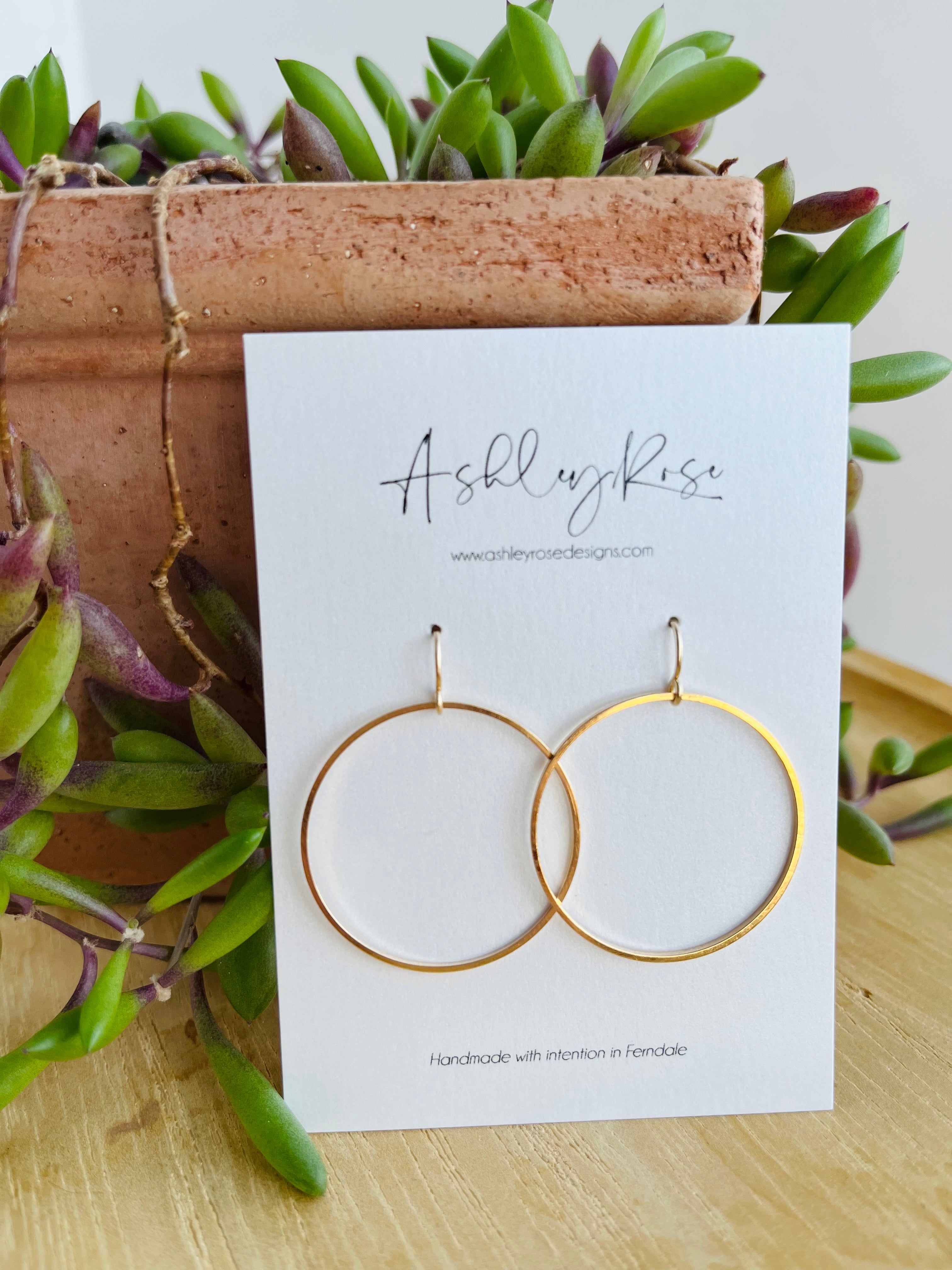 Geo - Circle med. - gold