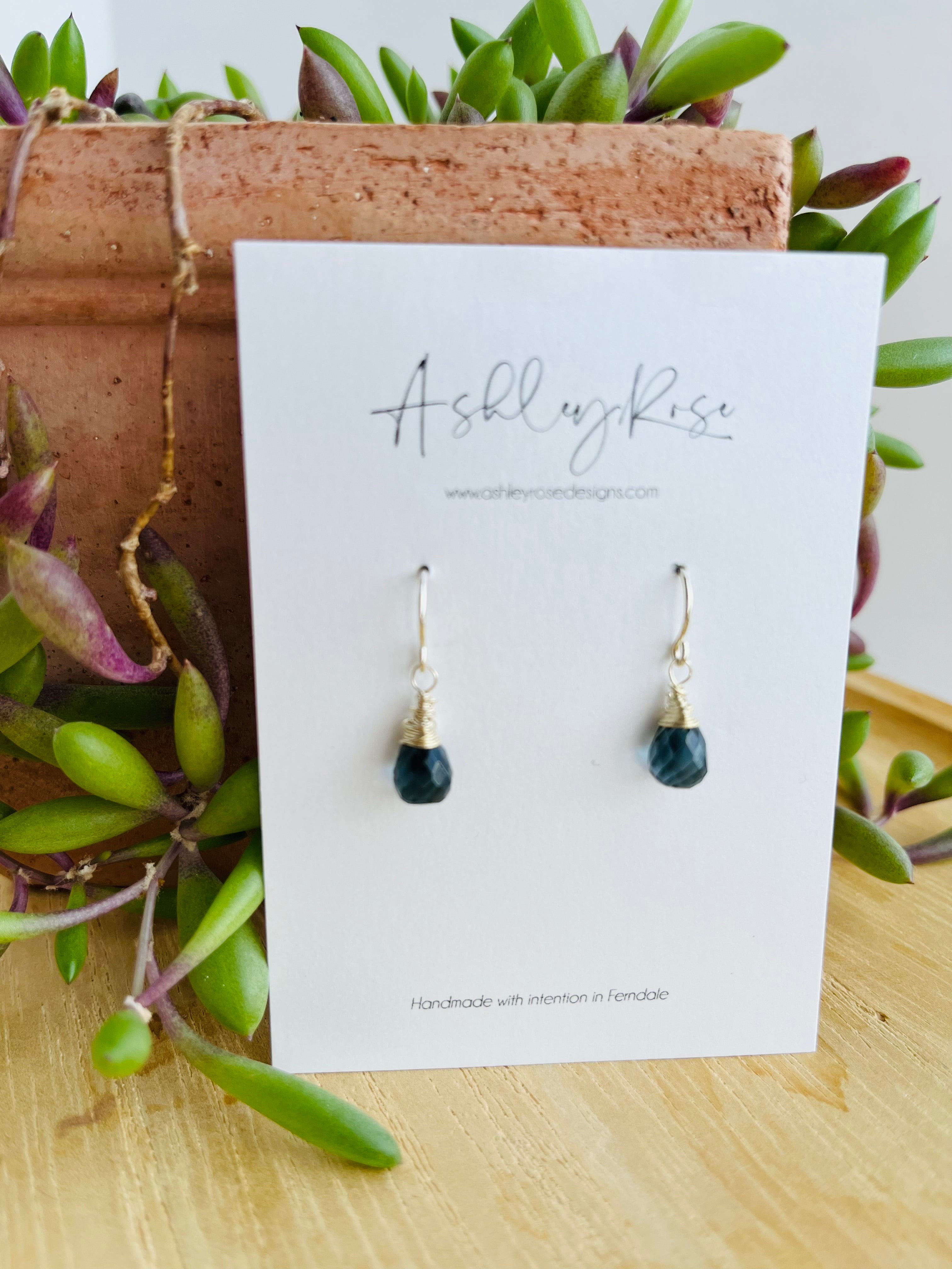 Tiara - Blue Quartz - silver