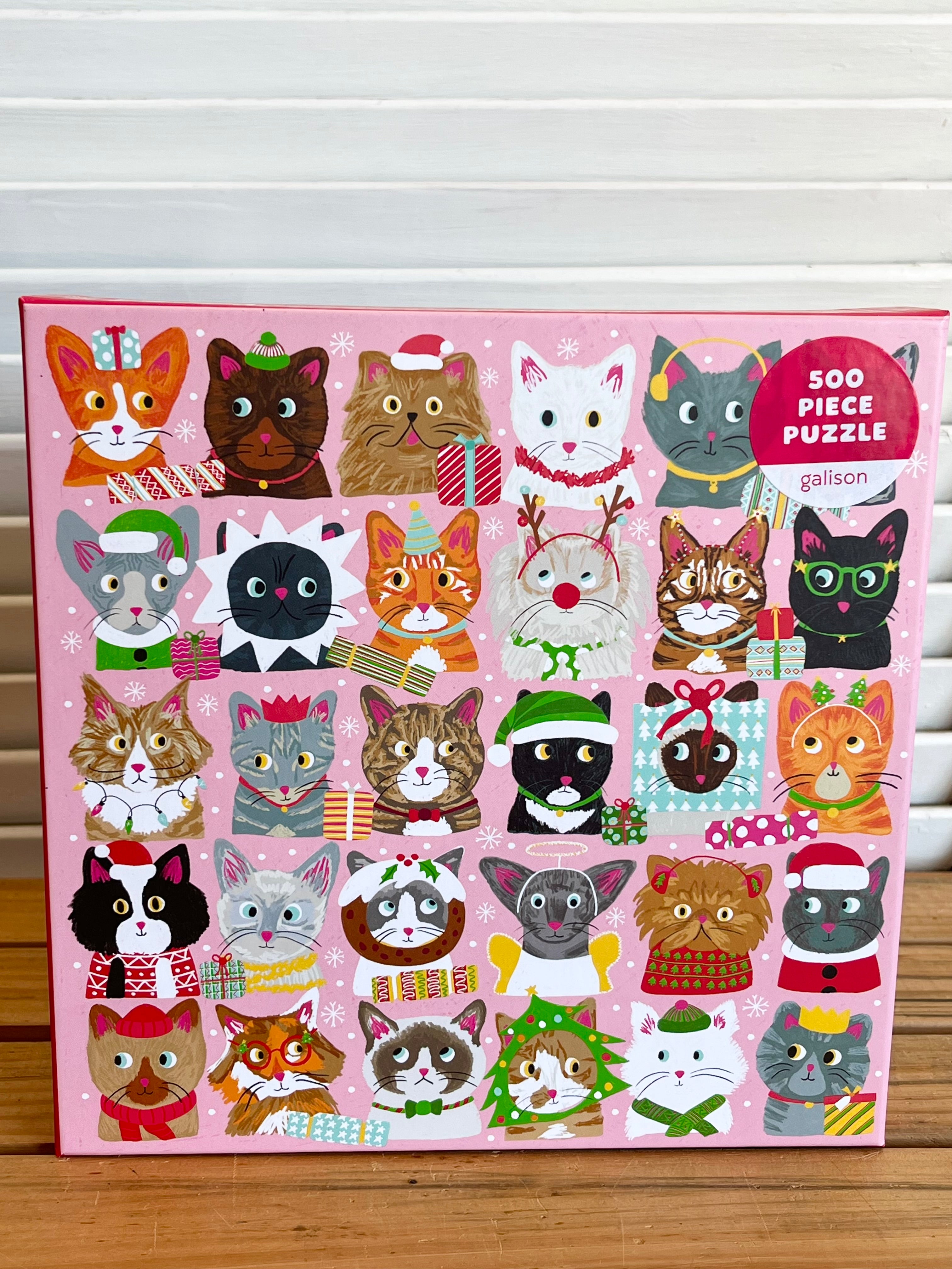 500-piece Puzzles - Cats & Dogs!