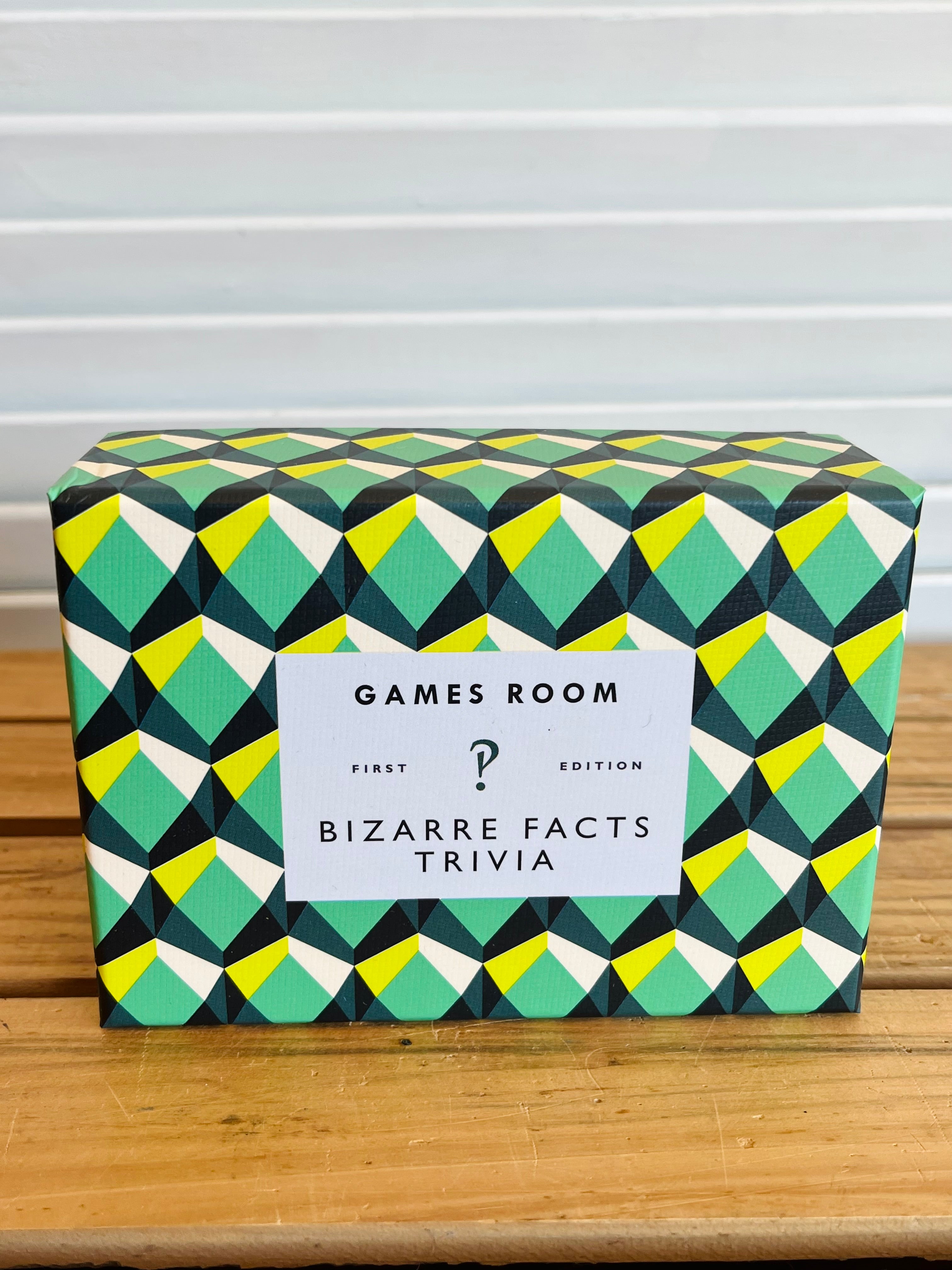 Games Room Trivia Cards