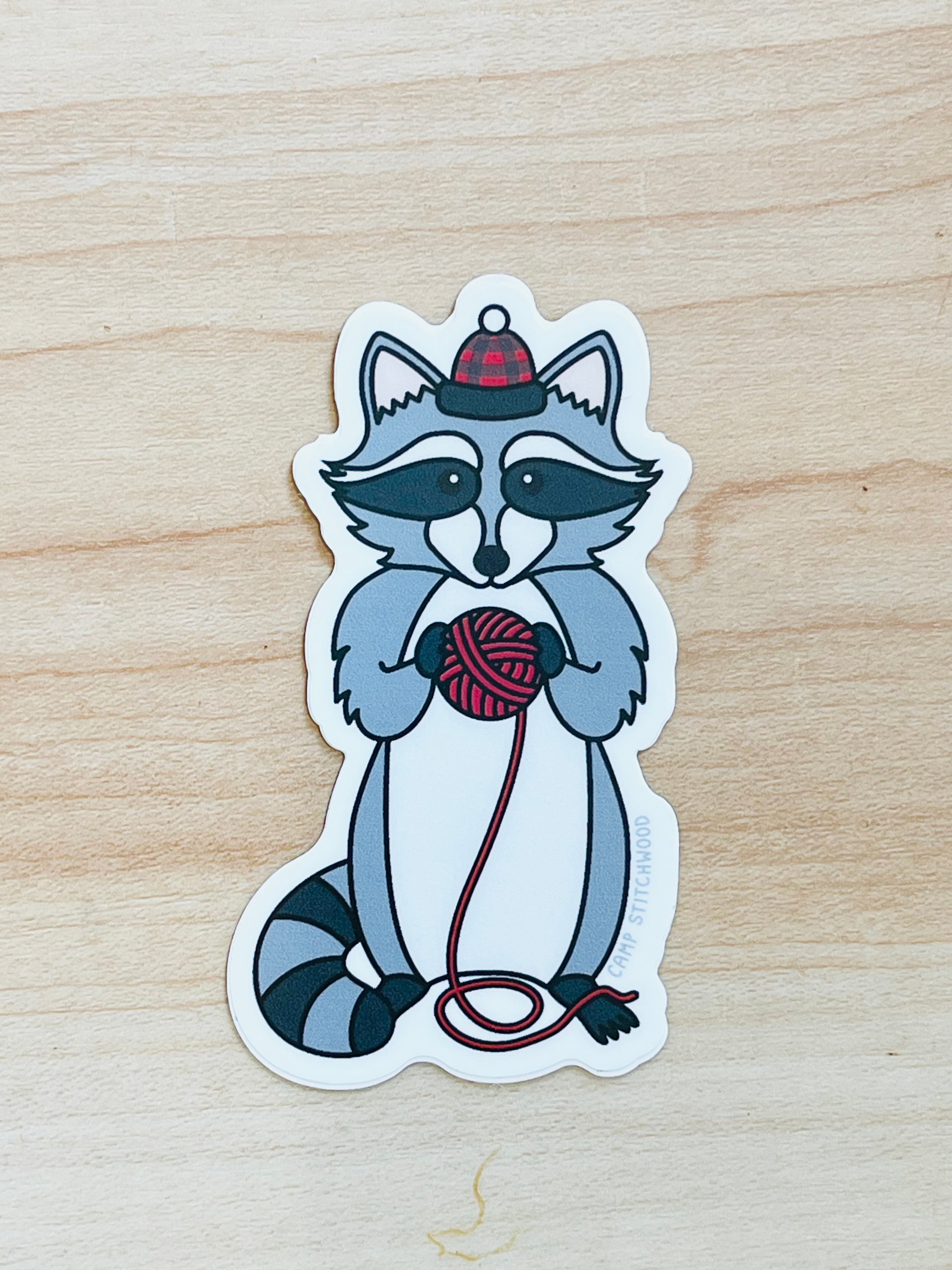 Knitting Themed Stickers