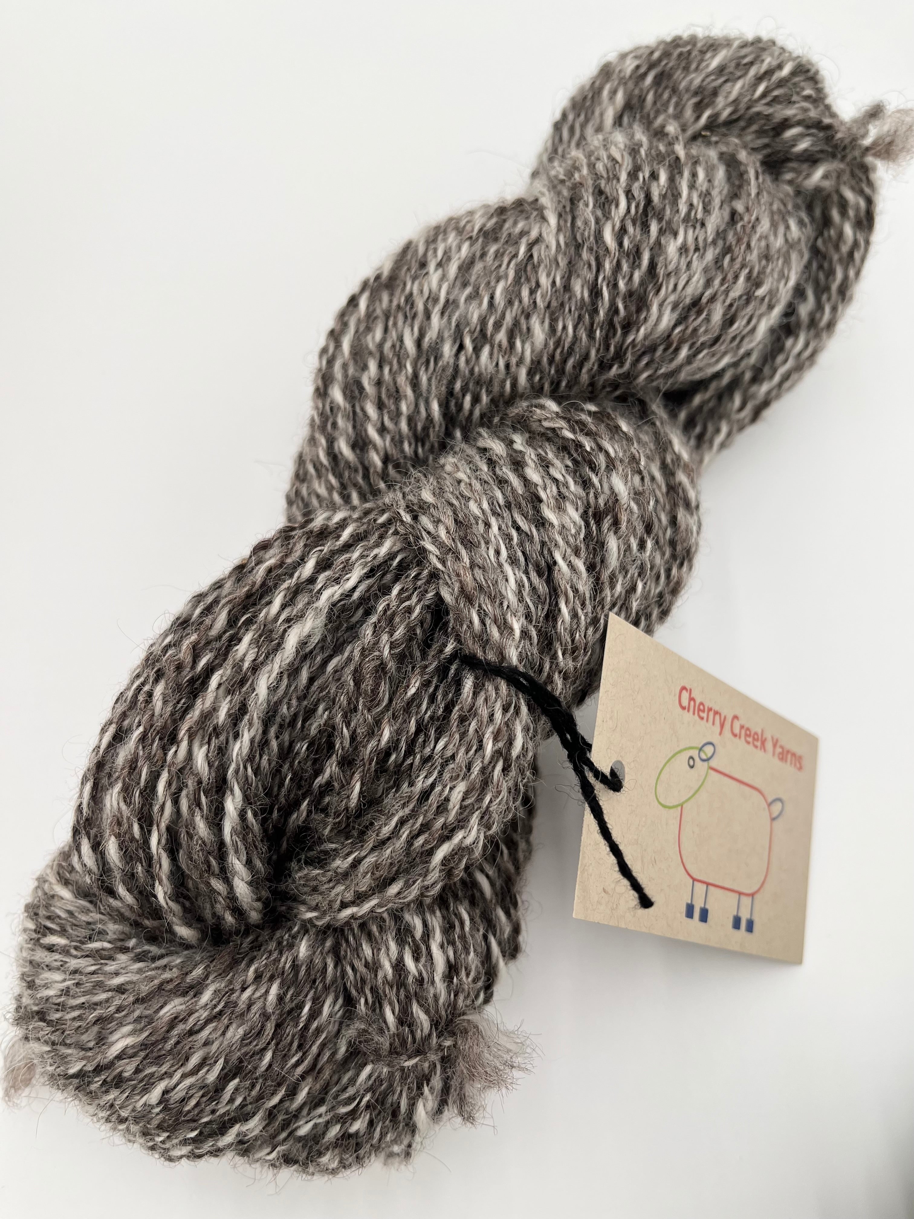 Handspun yarn from Cherry Creek Yarns