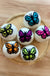 Rainbow Monarch Butterfly - Wool Dryer Balls