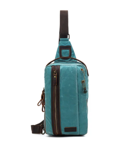Della Q Mini Messenger - Teal