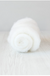 Snow - Carded Maori Wool Roving