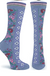 Floral Ribbon Blue - Ozone Socks
