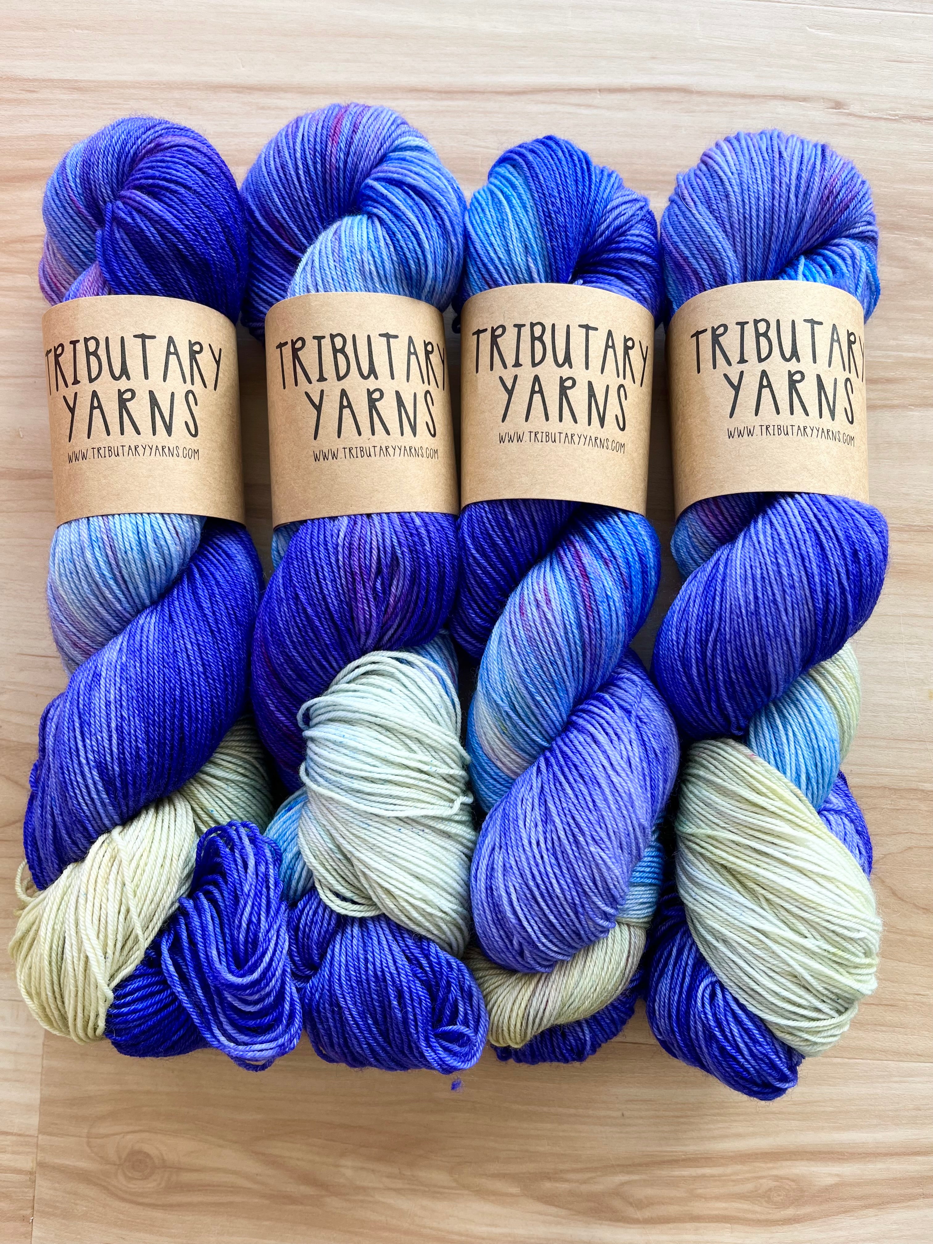 Color of the Month club from Tributary Yarns