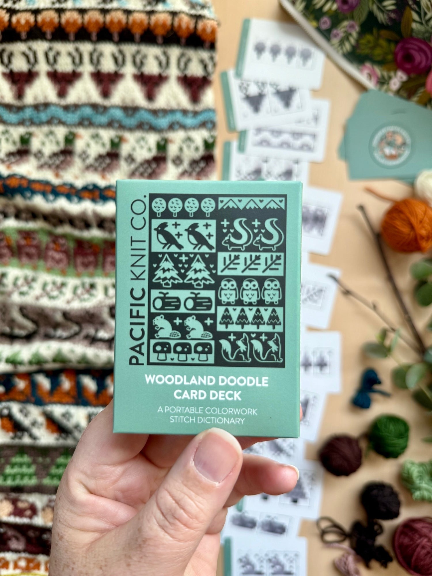 Doodle Decks from Pacific Knit Co.