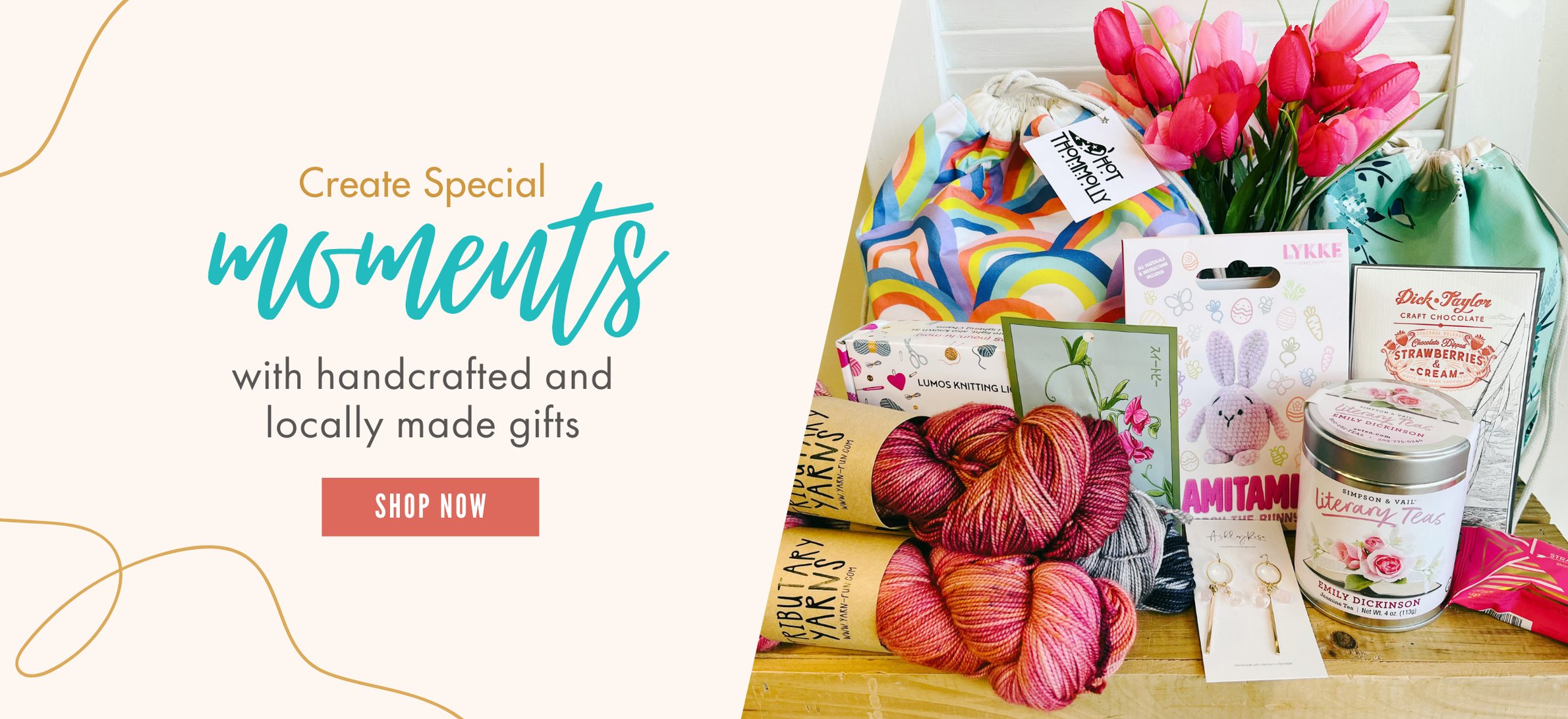 Yarnfun the online version of our brick and mortar store, Yarn.