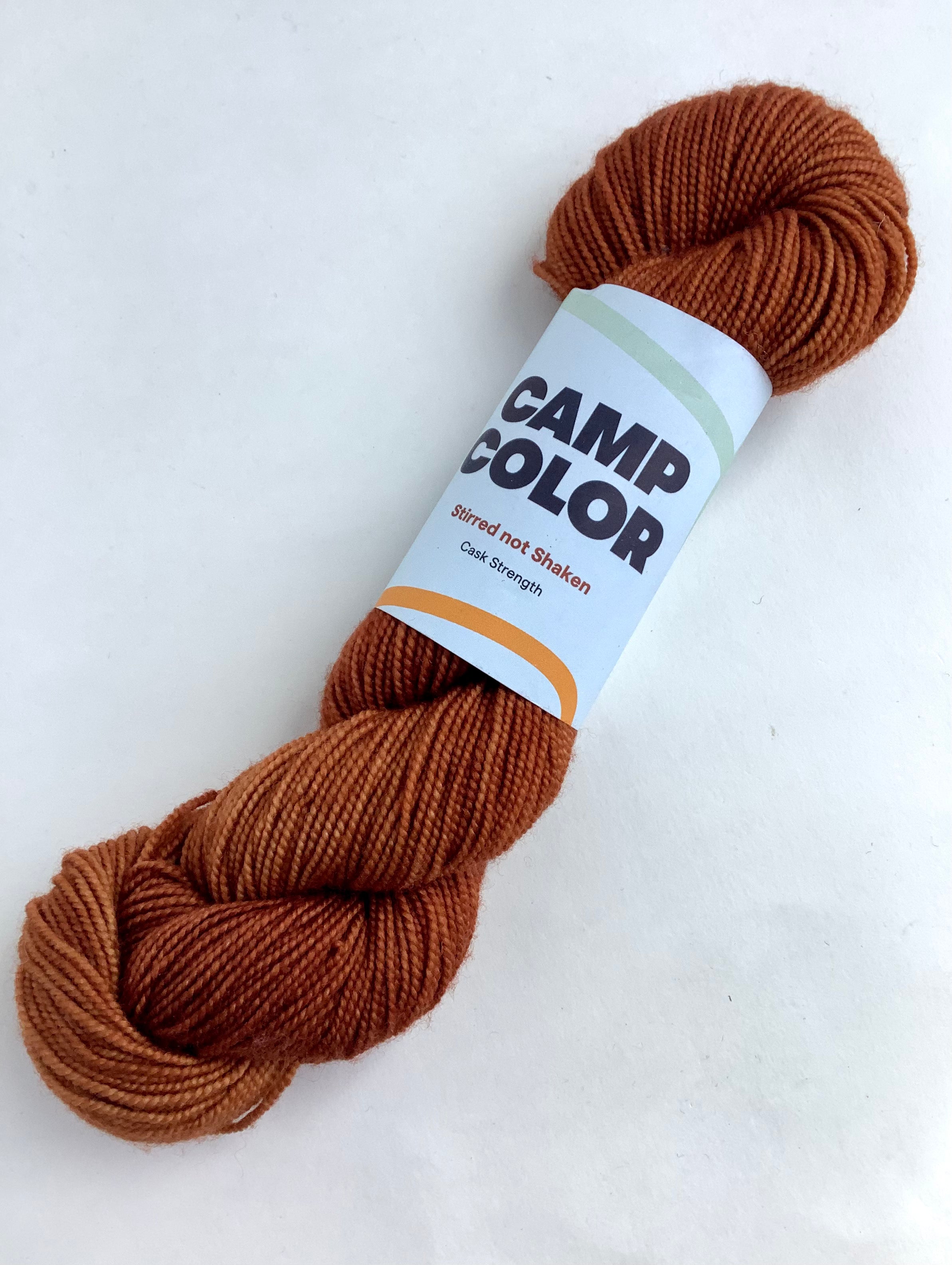 Camp Color Fingering Stirred Not Shaken Color: Cask Strength 504