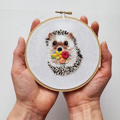 Hedgehog - Hand Embroidery Kits