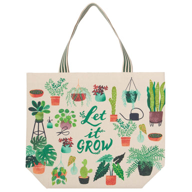 Let It Grow - Cotton Canvas Tote Bags