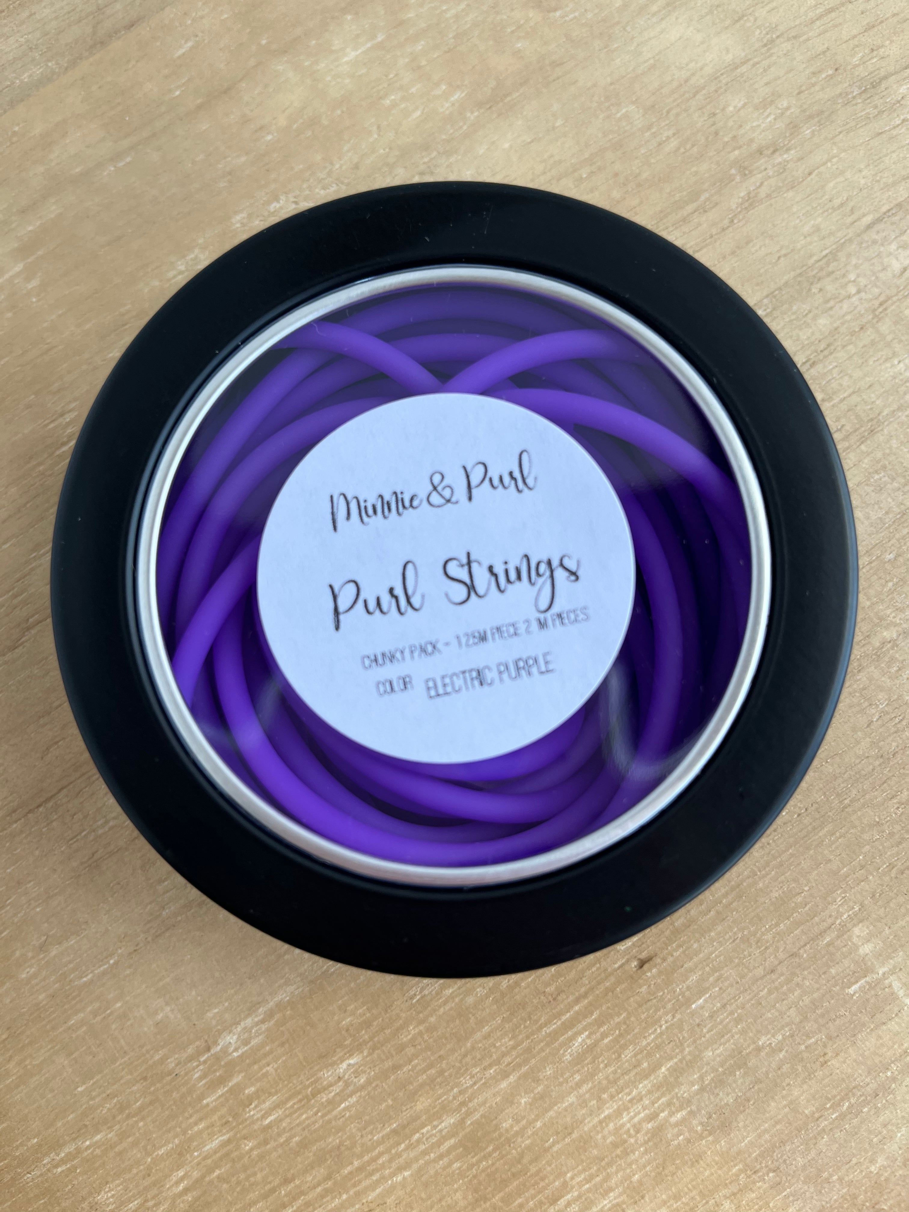Purl Strings Chunky - Electric purple 