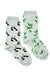 Panda & Bamboo - Mismatched Women's Socks