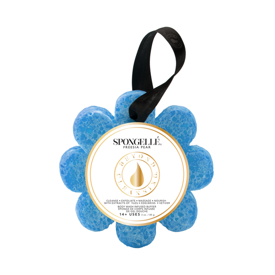 Freesia Pear - Spongellé Wildflowers bath sponge