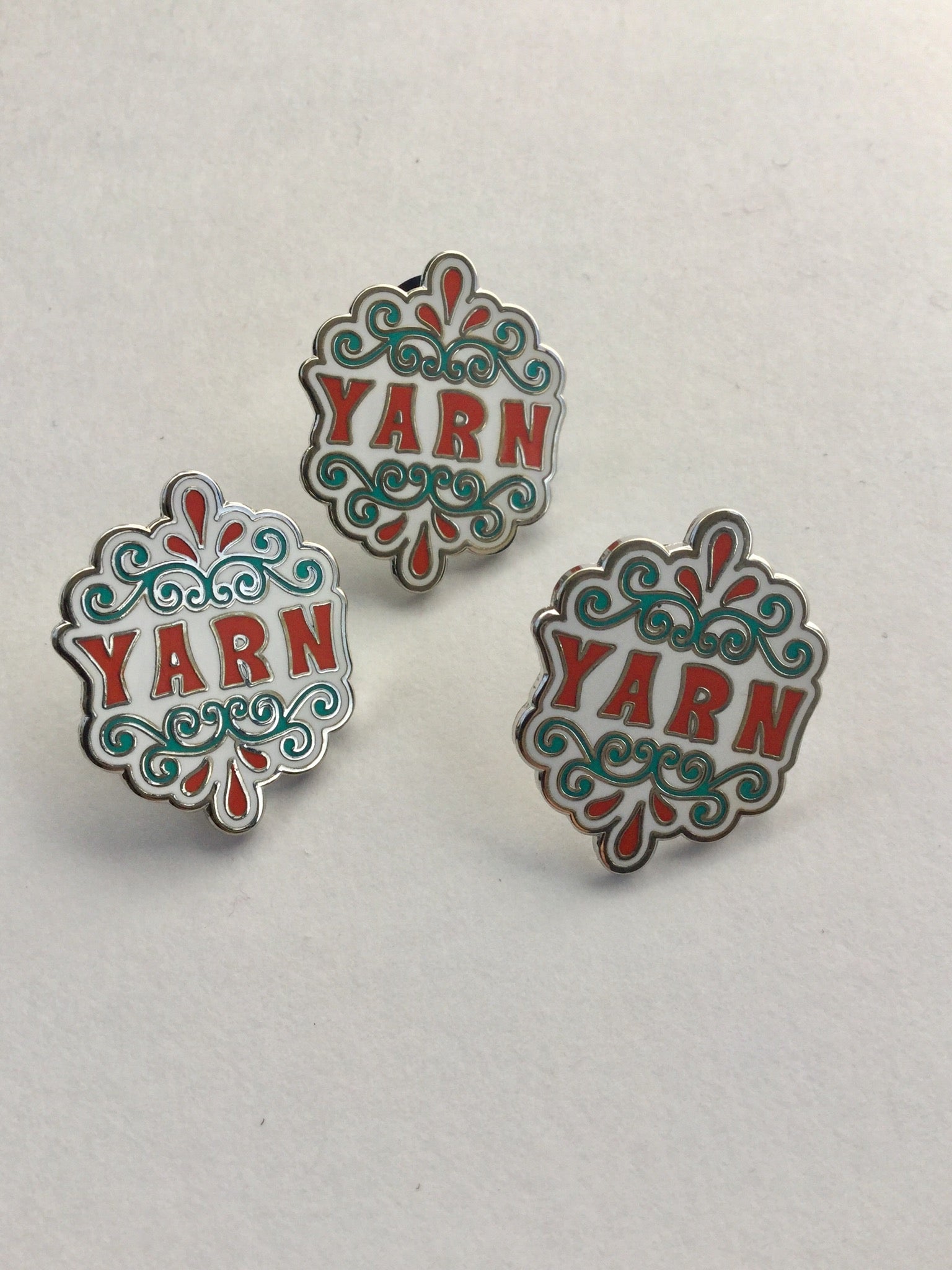 Yarn Enamel pins