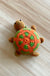 Orange/Green Turtle - Crocheted Tape Measure