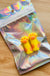 Cat Paws yellow - large stitch stoppers