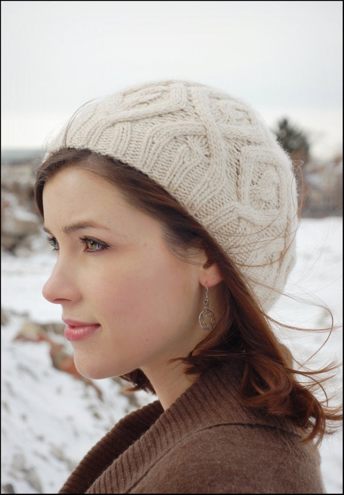 Winter Trails Hat pattern by Alana Dakos