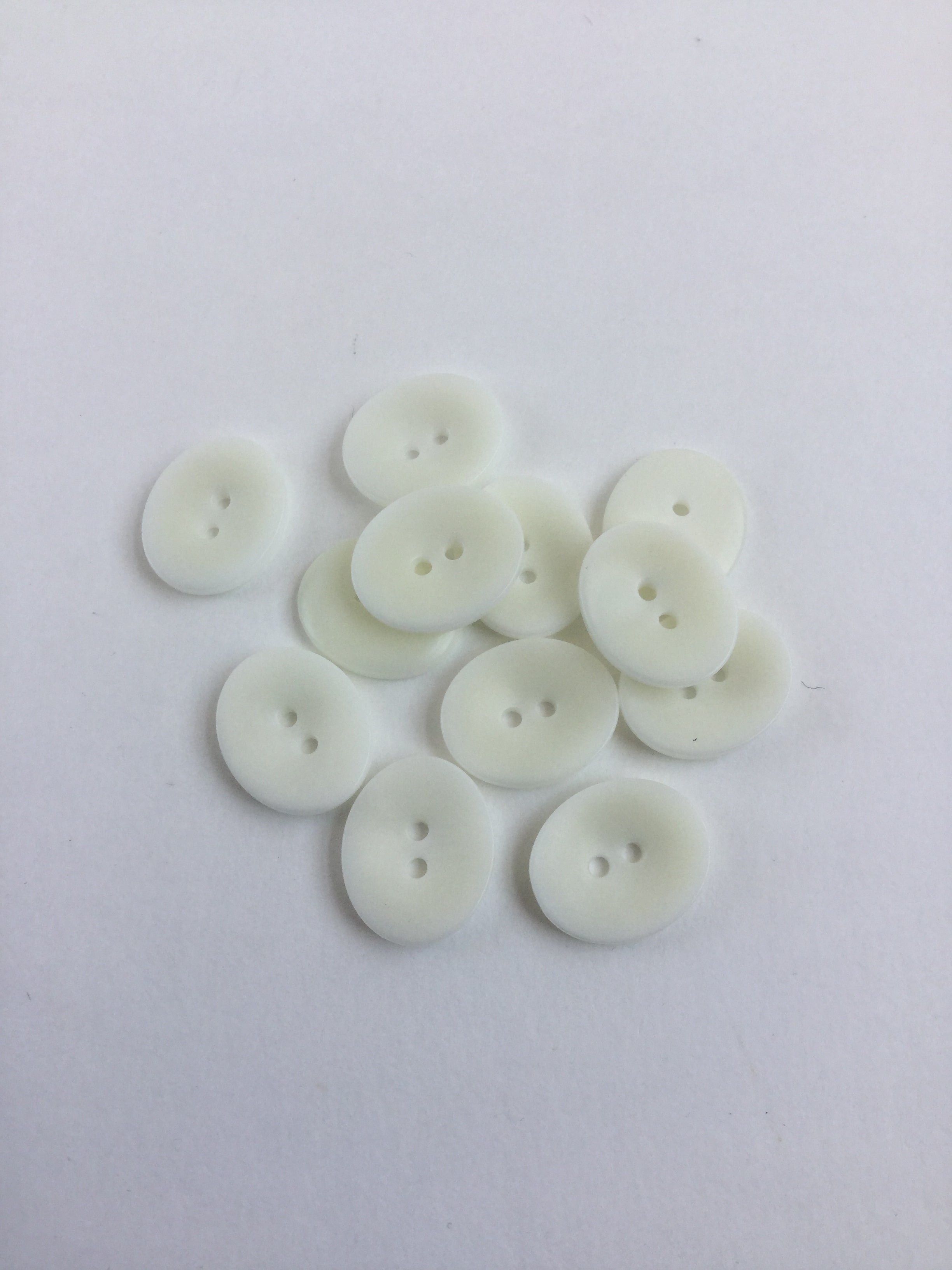 Buttons Oval Corozo Nut