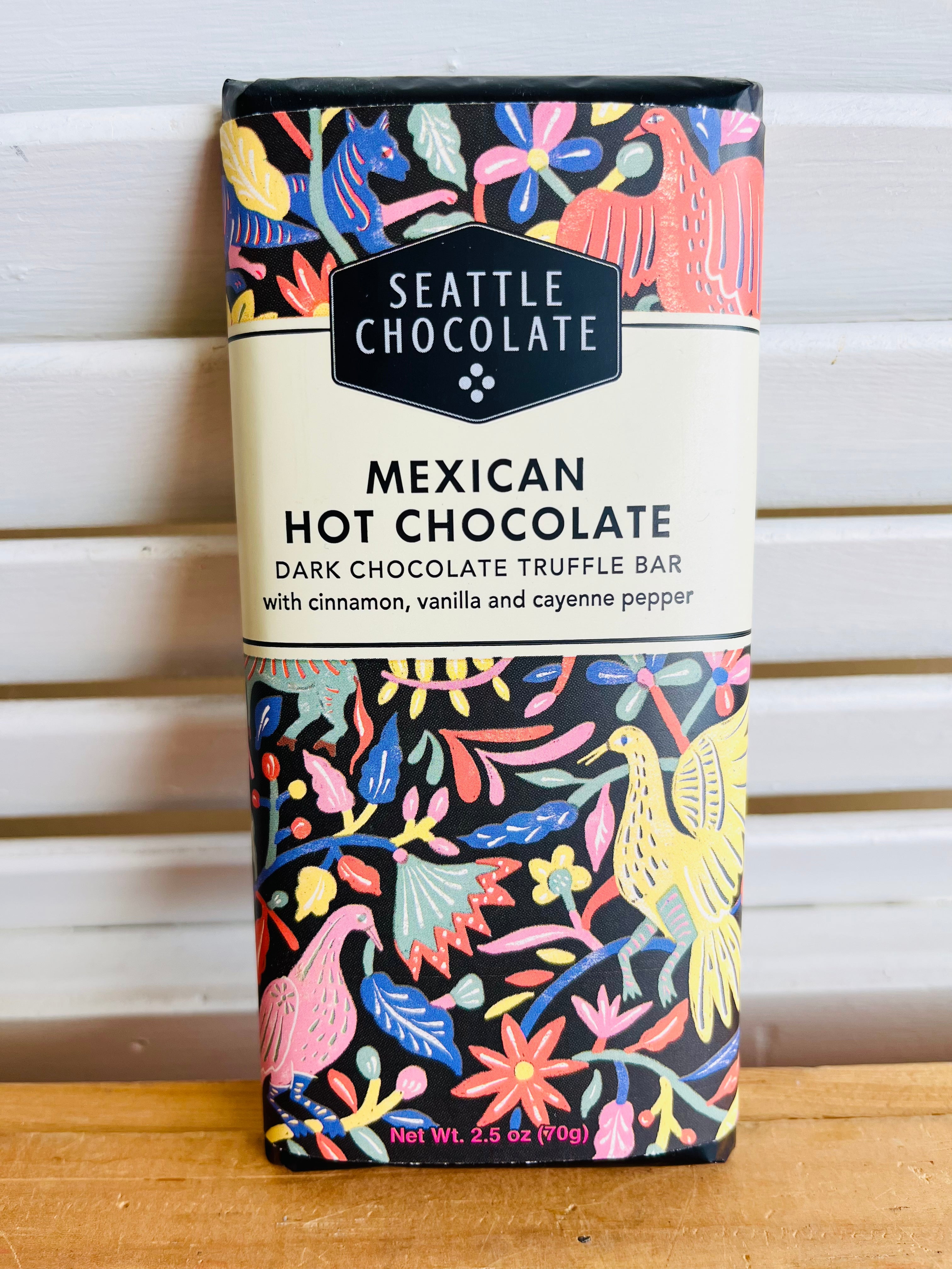 Mexican Hot Chocolate - Seattle Chocolate Truffle bar