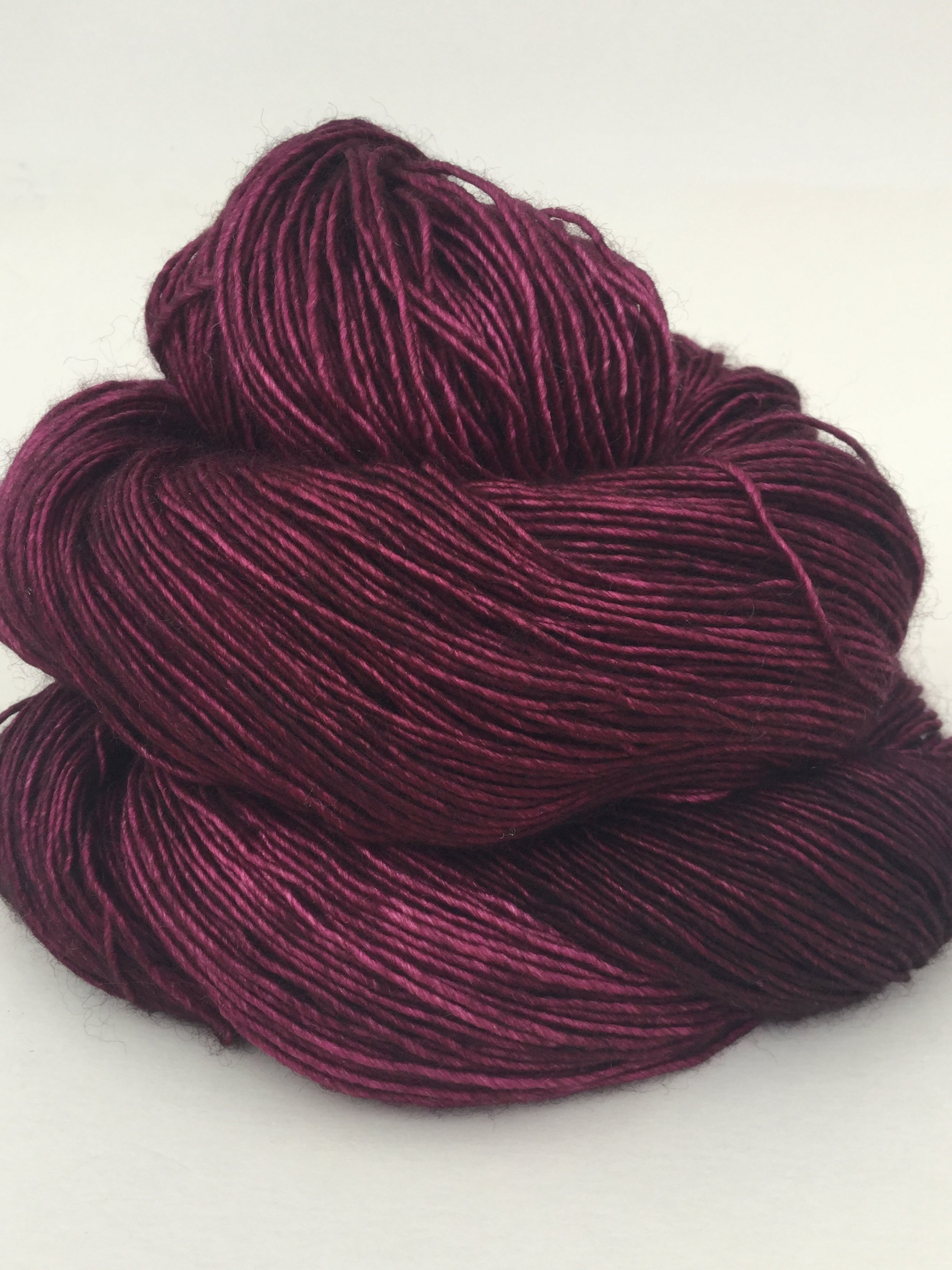 Deep Cranberry - River Silk and Merino