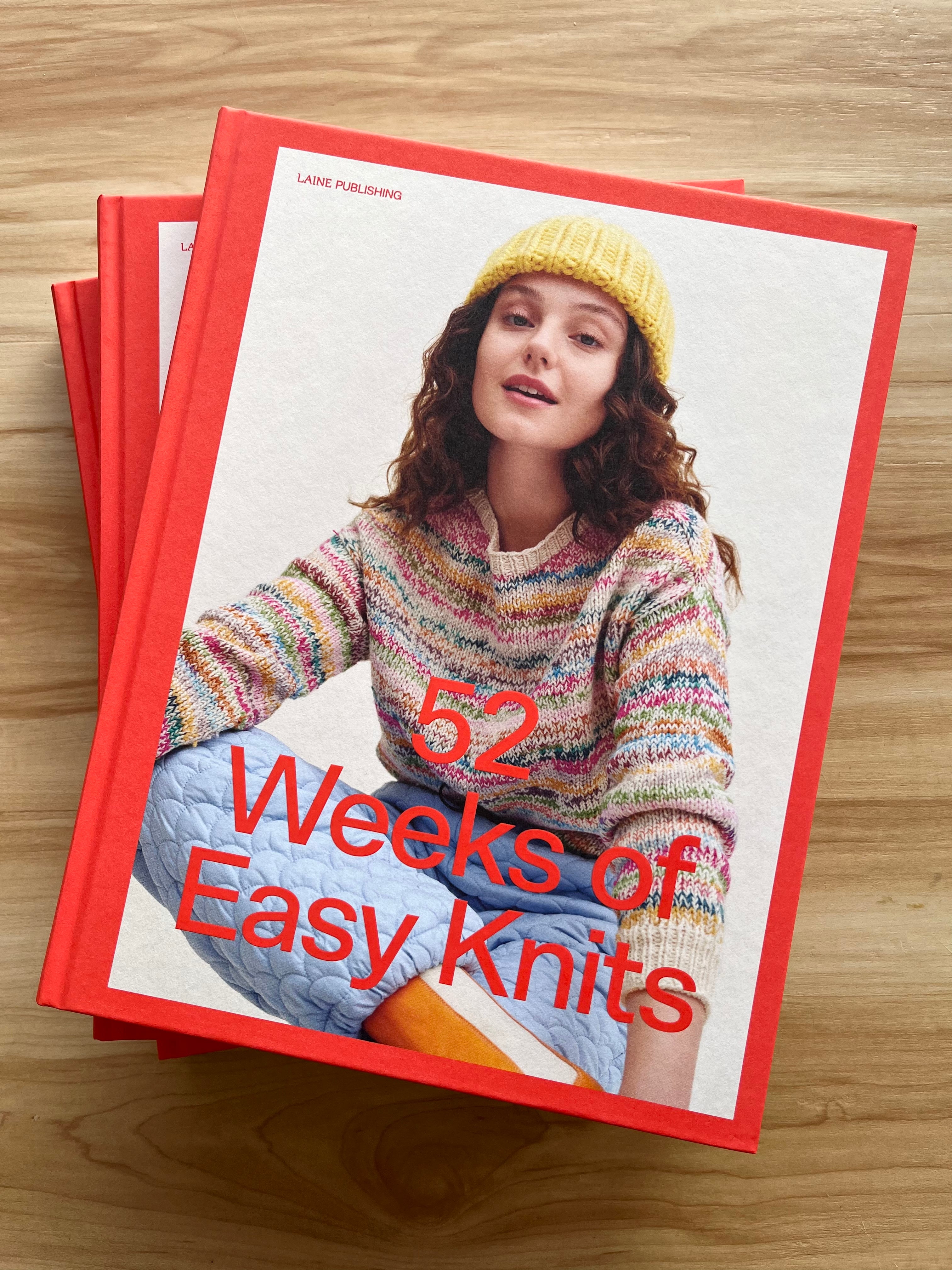 52 Weeks of Easy Knits book