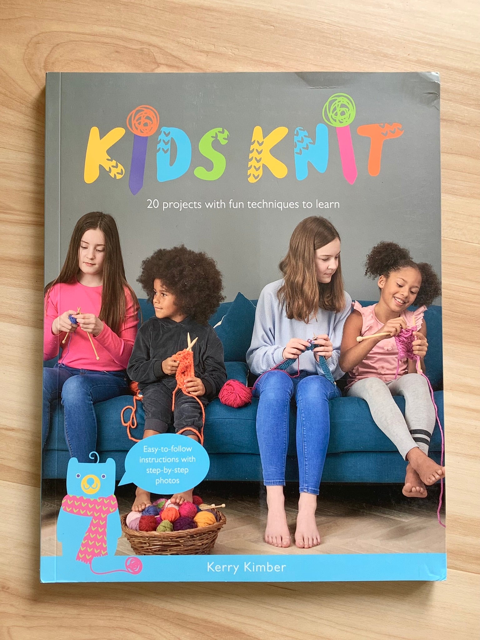 Kids Knit book by Kerry Kimber