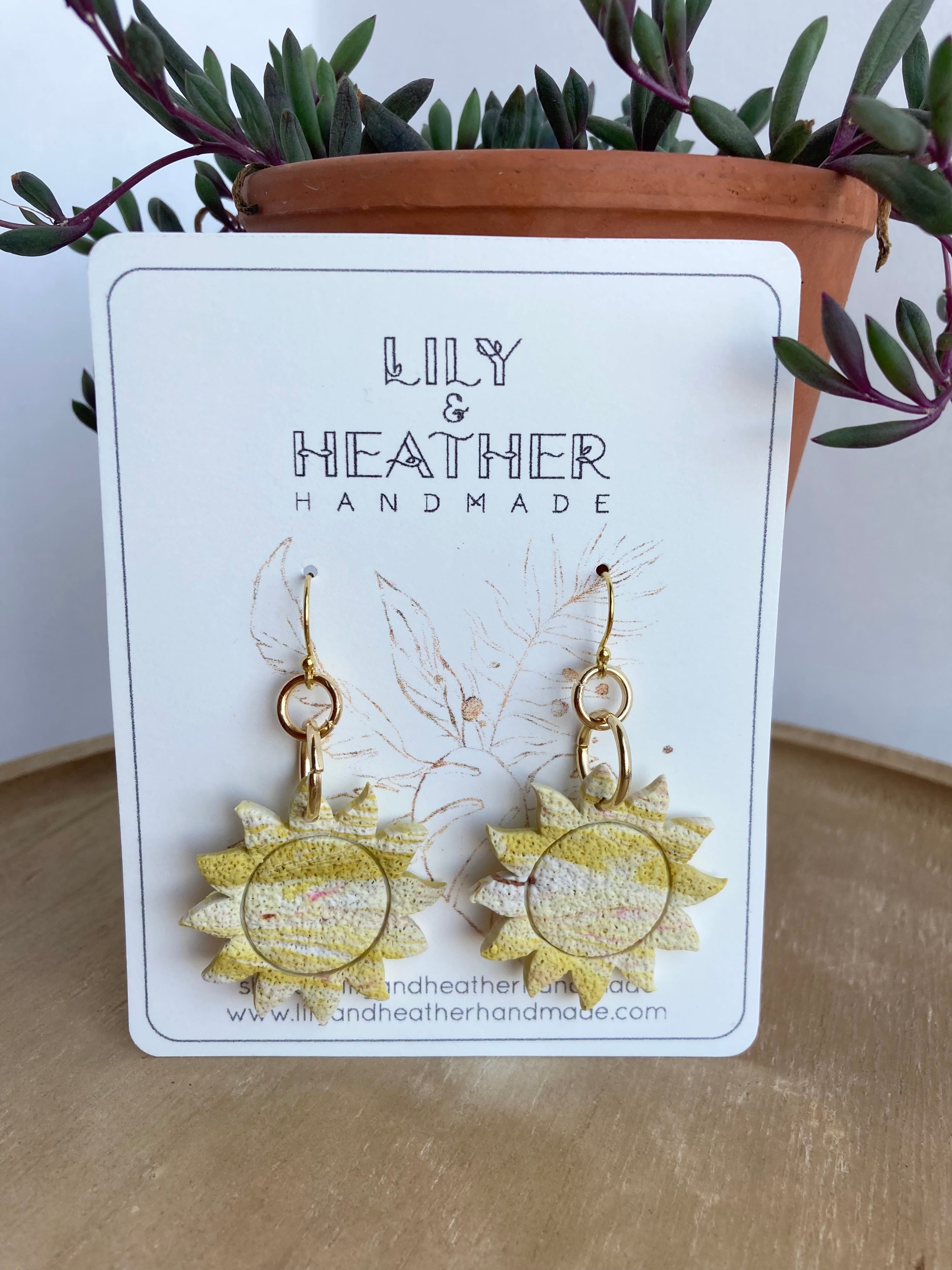 Earrings from Lily & Heather Handmade