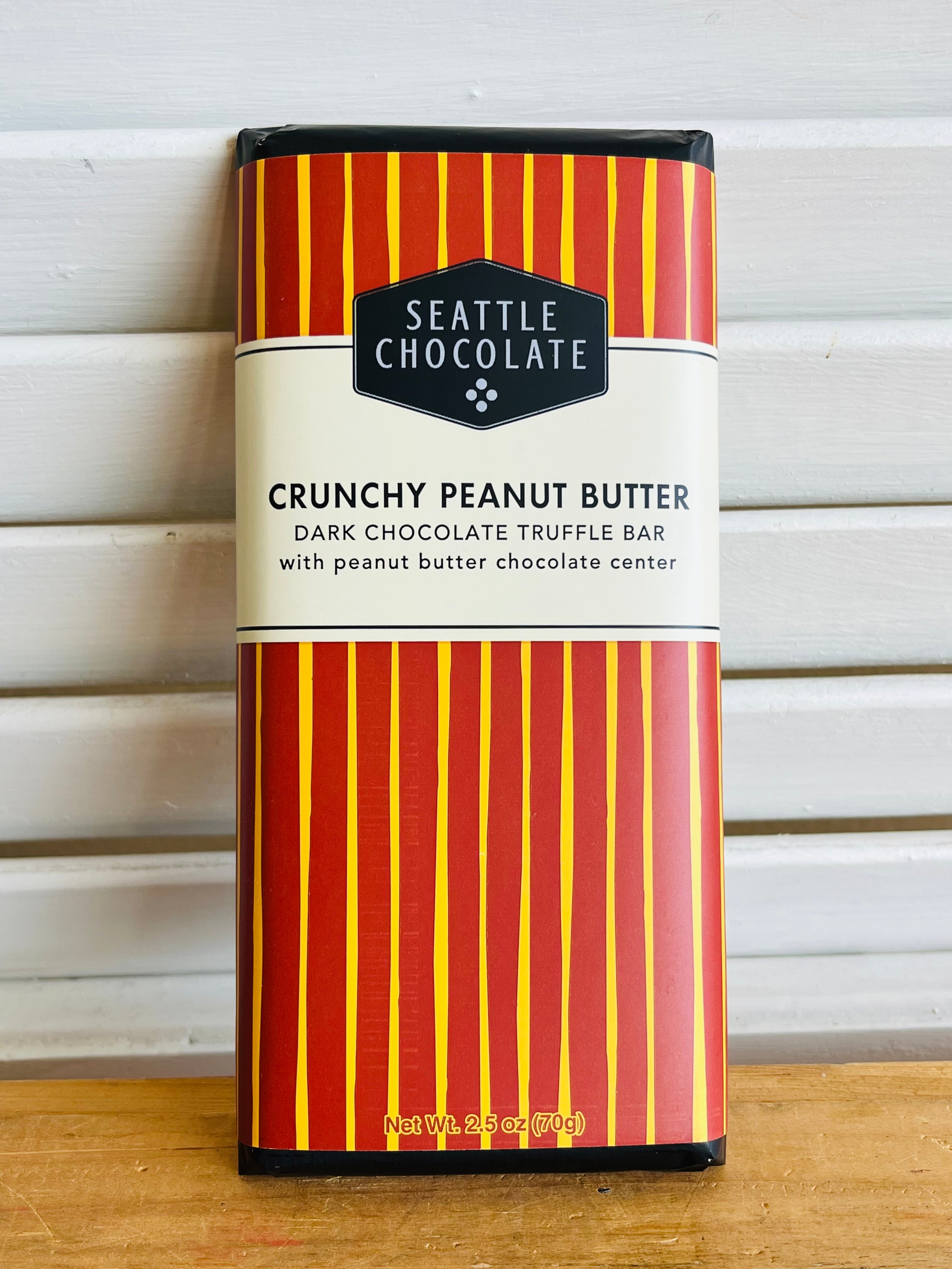 Crunchy Peanut Butter - Seattle Chocolate Truffle bar