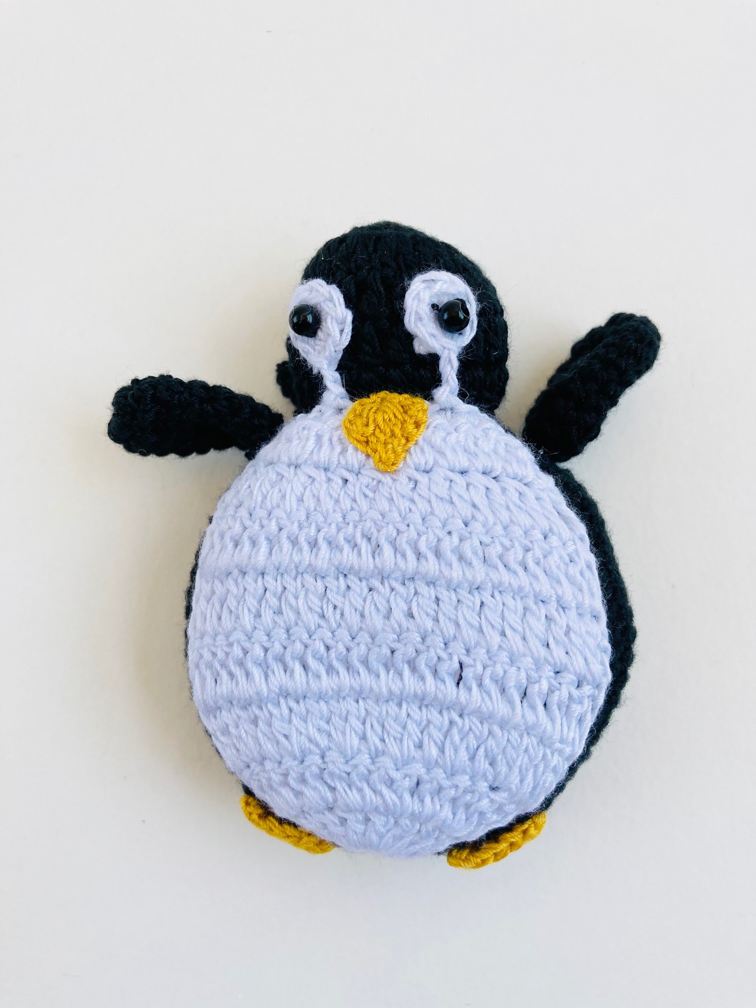 Penguin - Crocheted Tape Measure