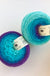 Blue Velvet - Ombré Merino Fingering Shawl Ball yarn from Freia 