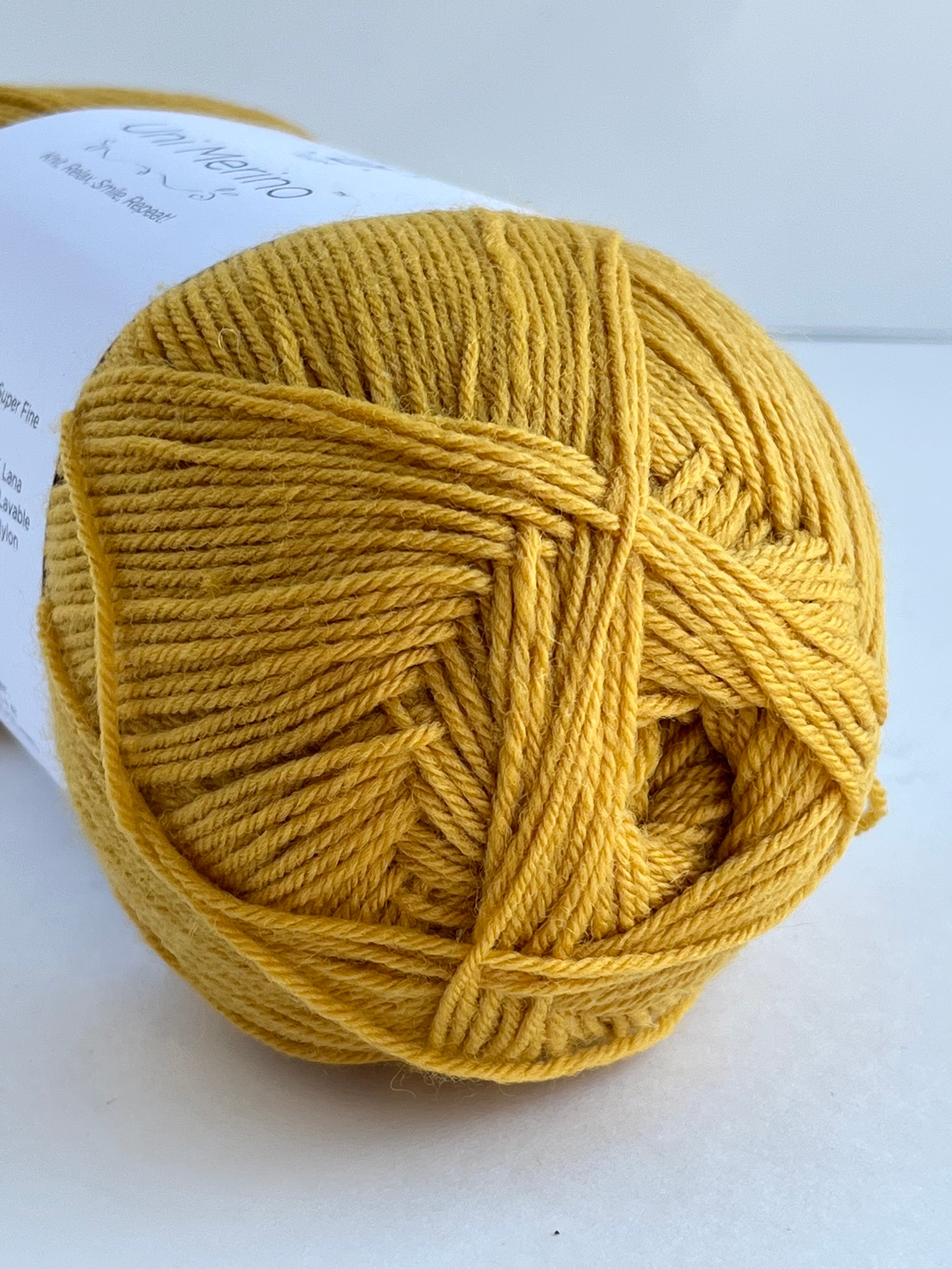Honeycomb - Uni Merino yarn