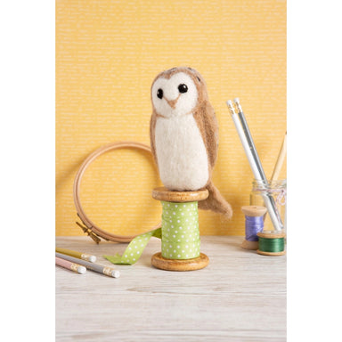 Barn Owl - needle felting kit
