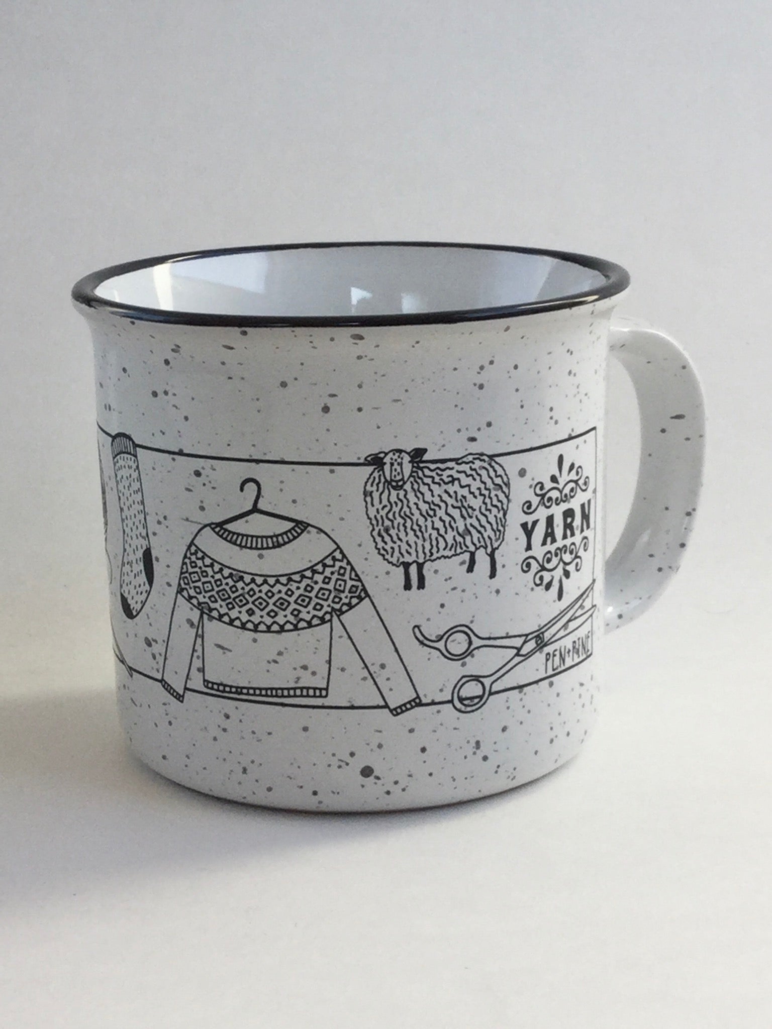 I Love Yarn mug