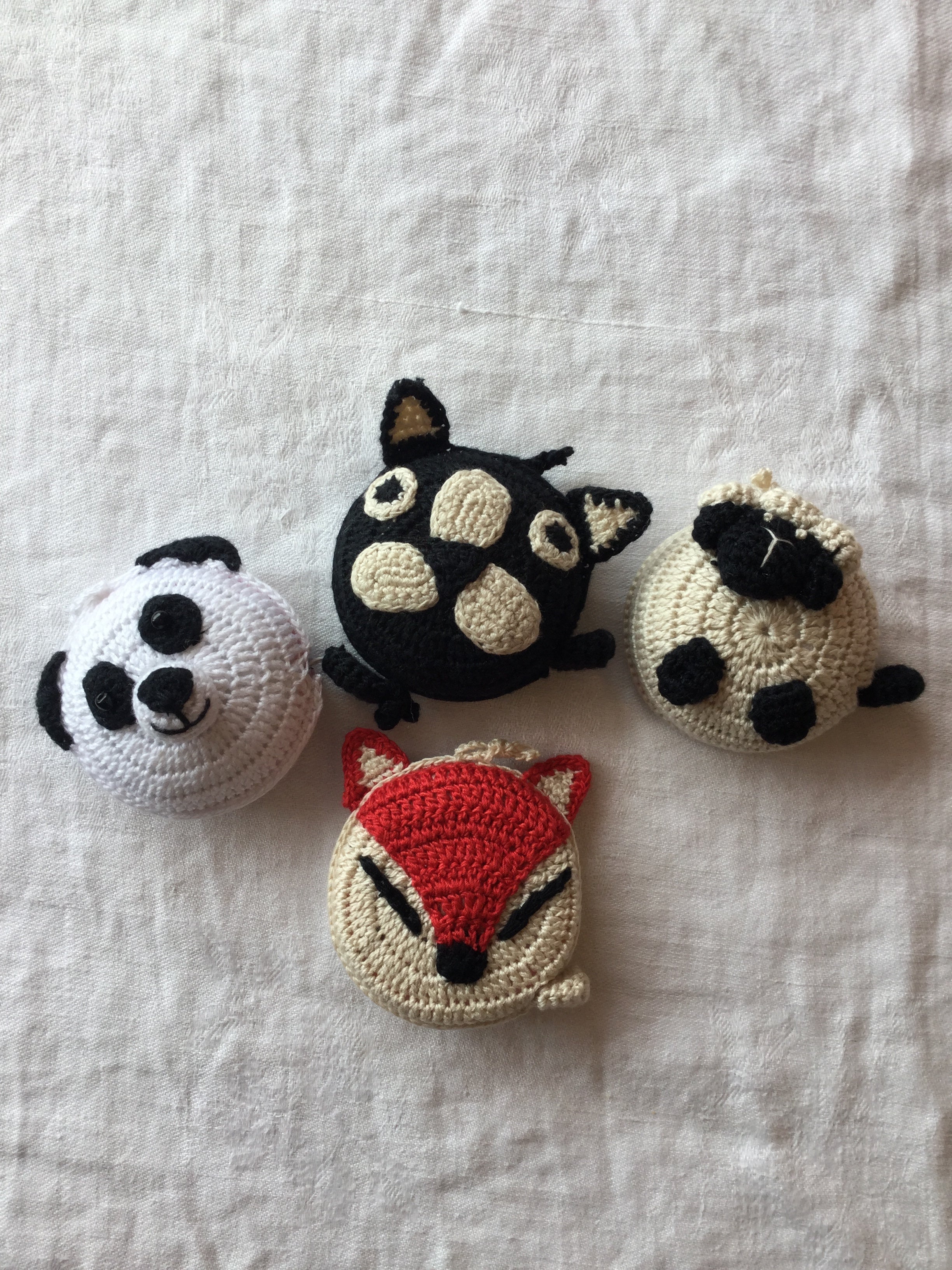 Crocheted Animal Tape Measure