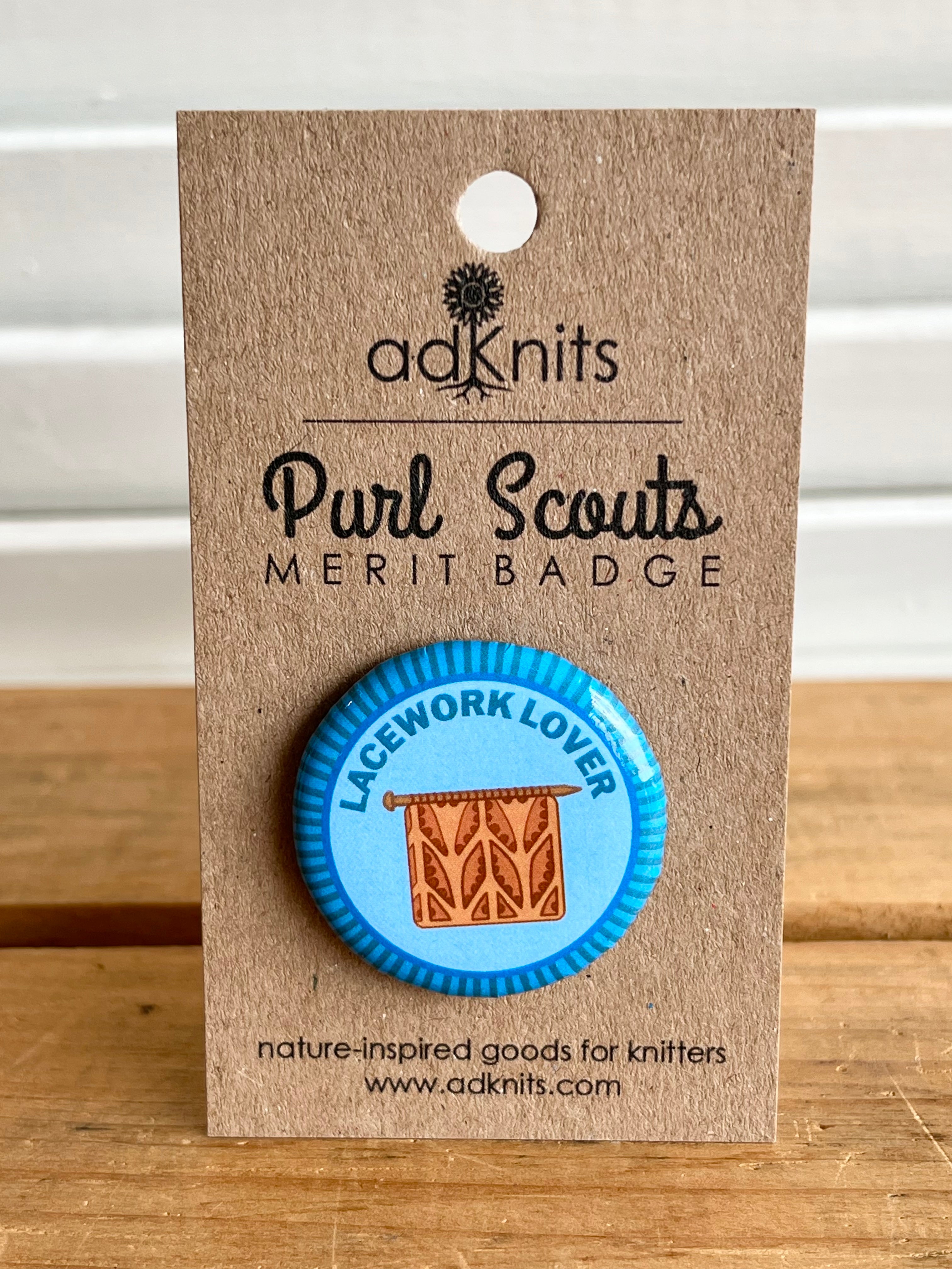 Lacework Lover - Purl Scouts Merit Badge