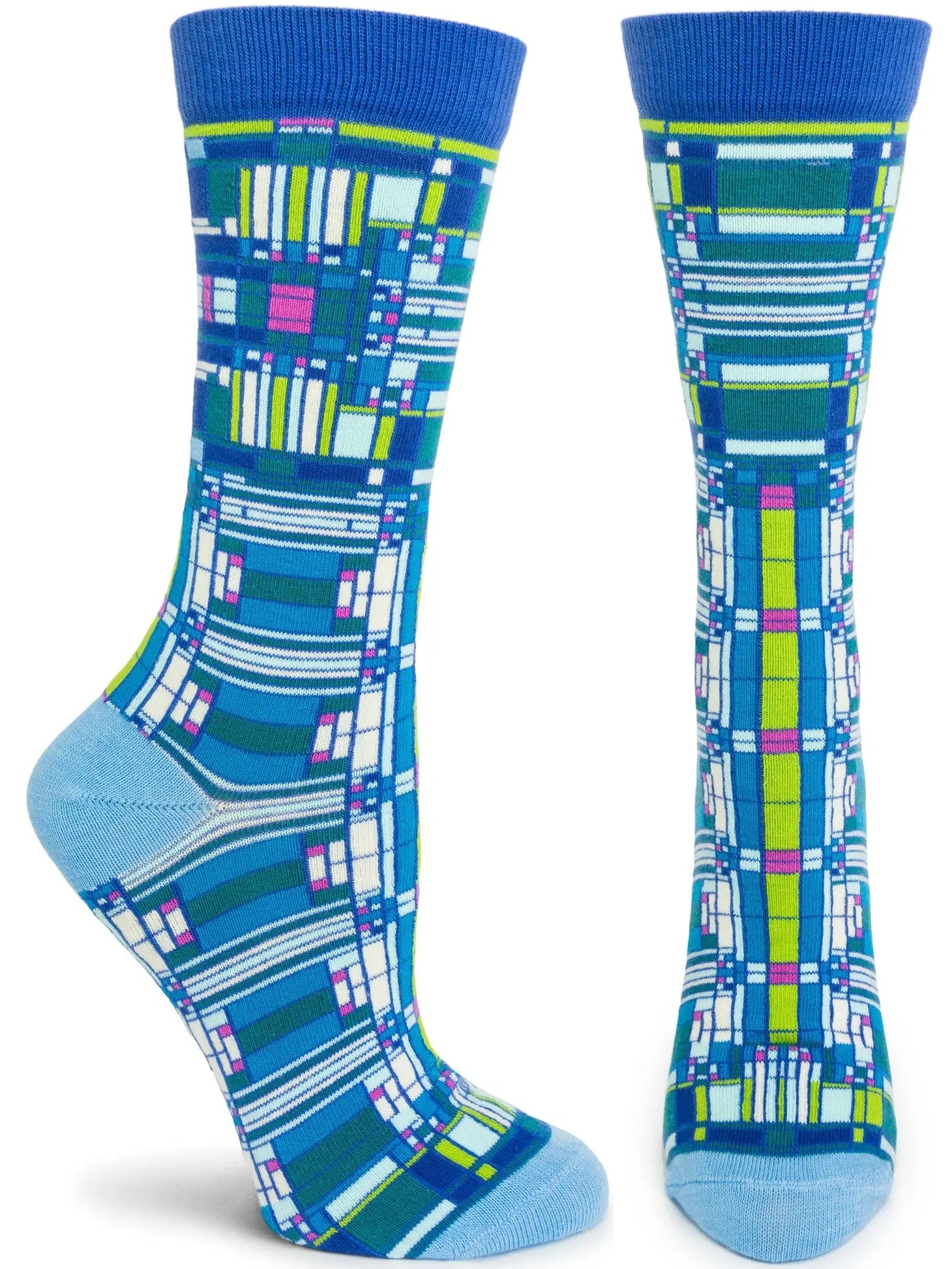 Frank Lloyd Wright Oak Park Skylight - socks from Ozone Design