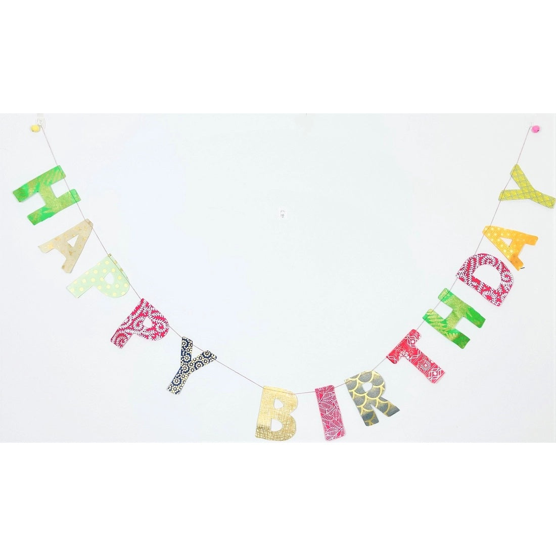 Happy Birthday - paper garland