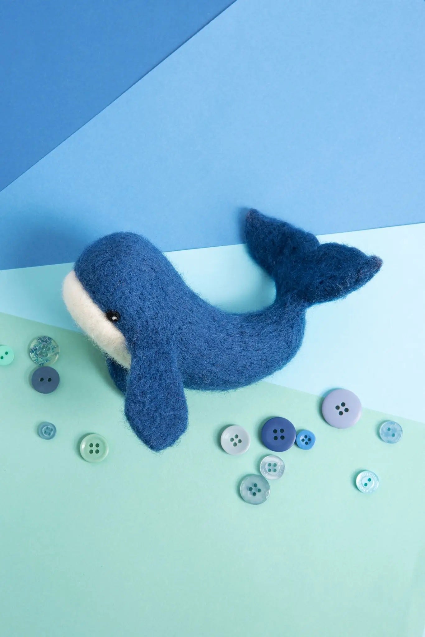 Whale - Needle Felting Kit from Hawthorn Handmade