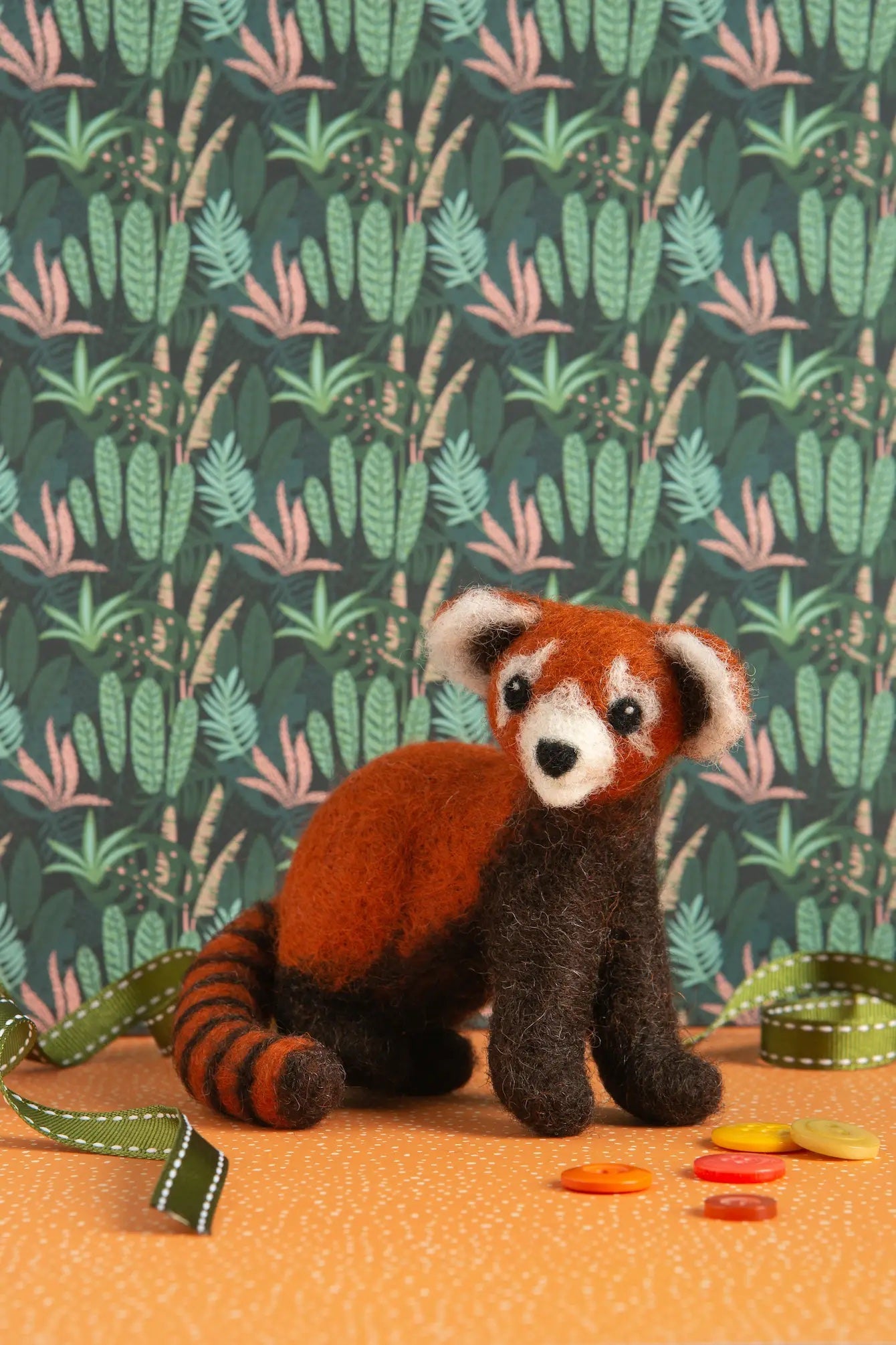 Red Panda - Needle Felting Kit from Hawthorn Handmade