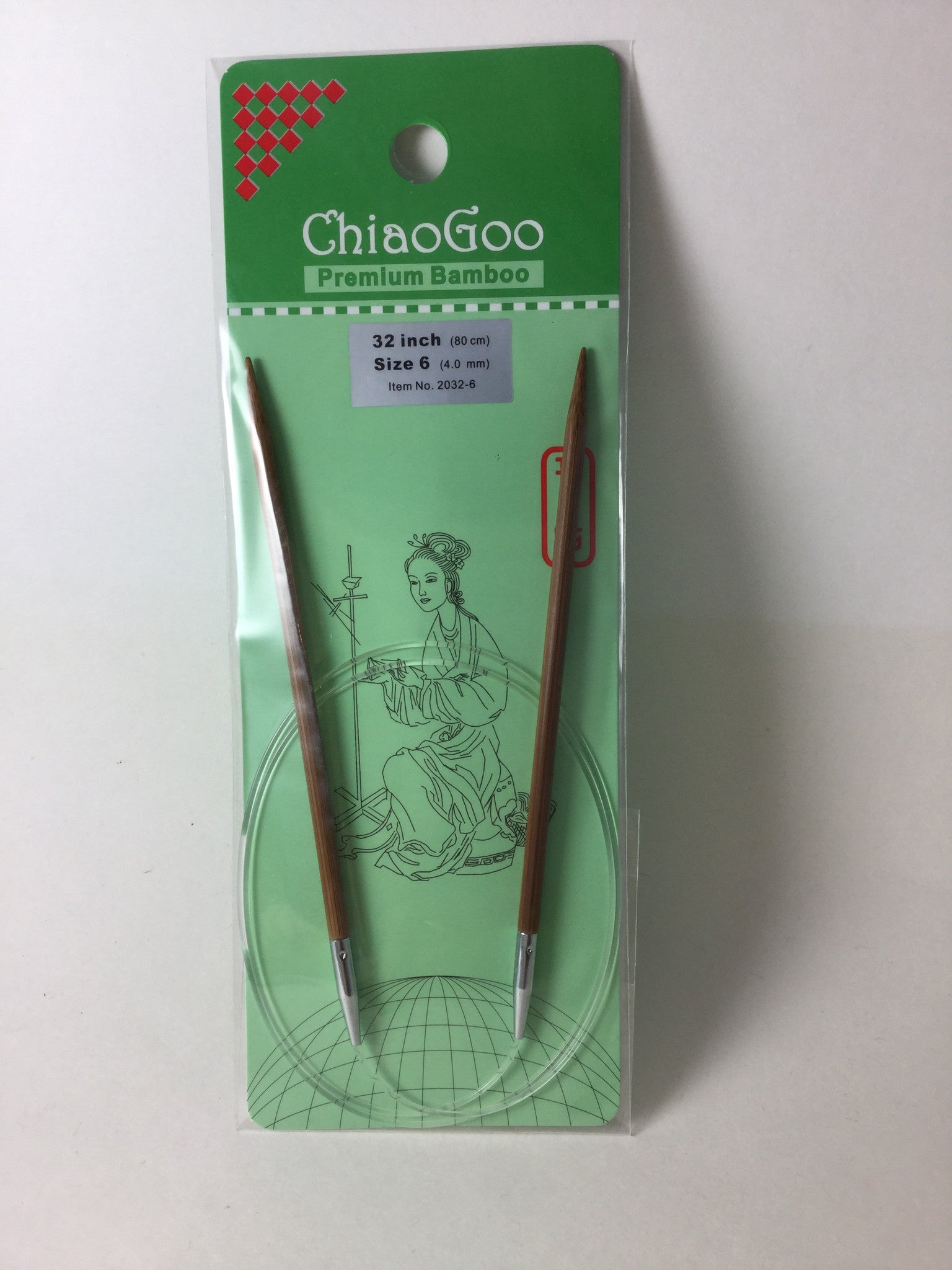 32-inch Bamboo Circular Needles from ChiaoGoo