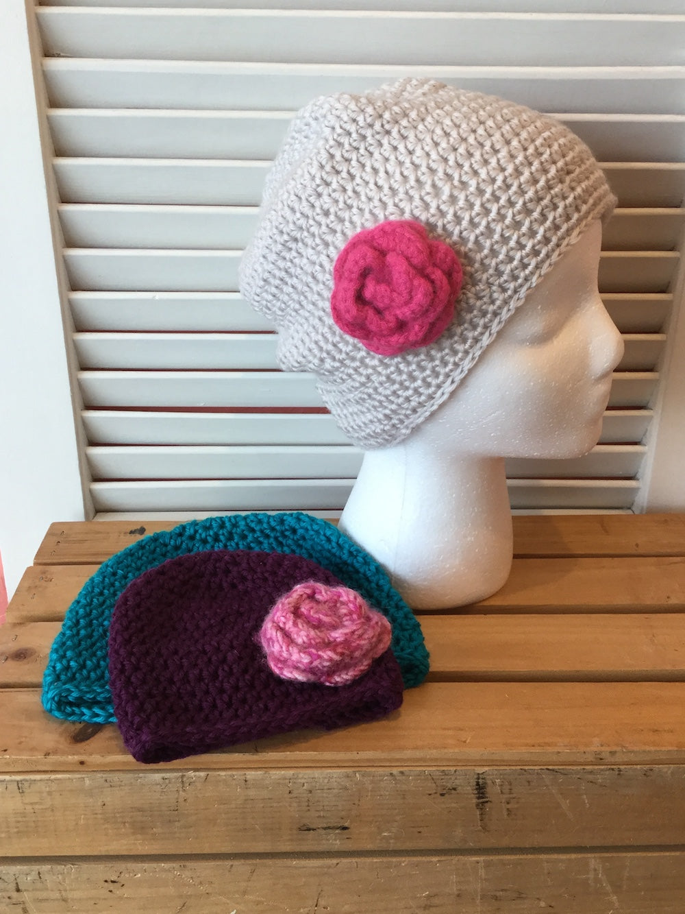 Learn to Crochet - Beanie Hat Sat. Dec. 6 & 13